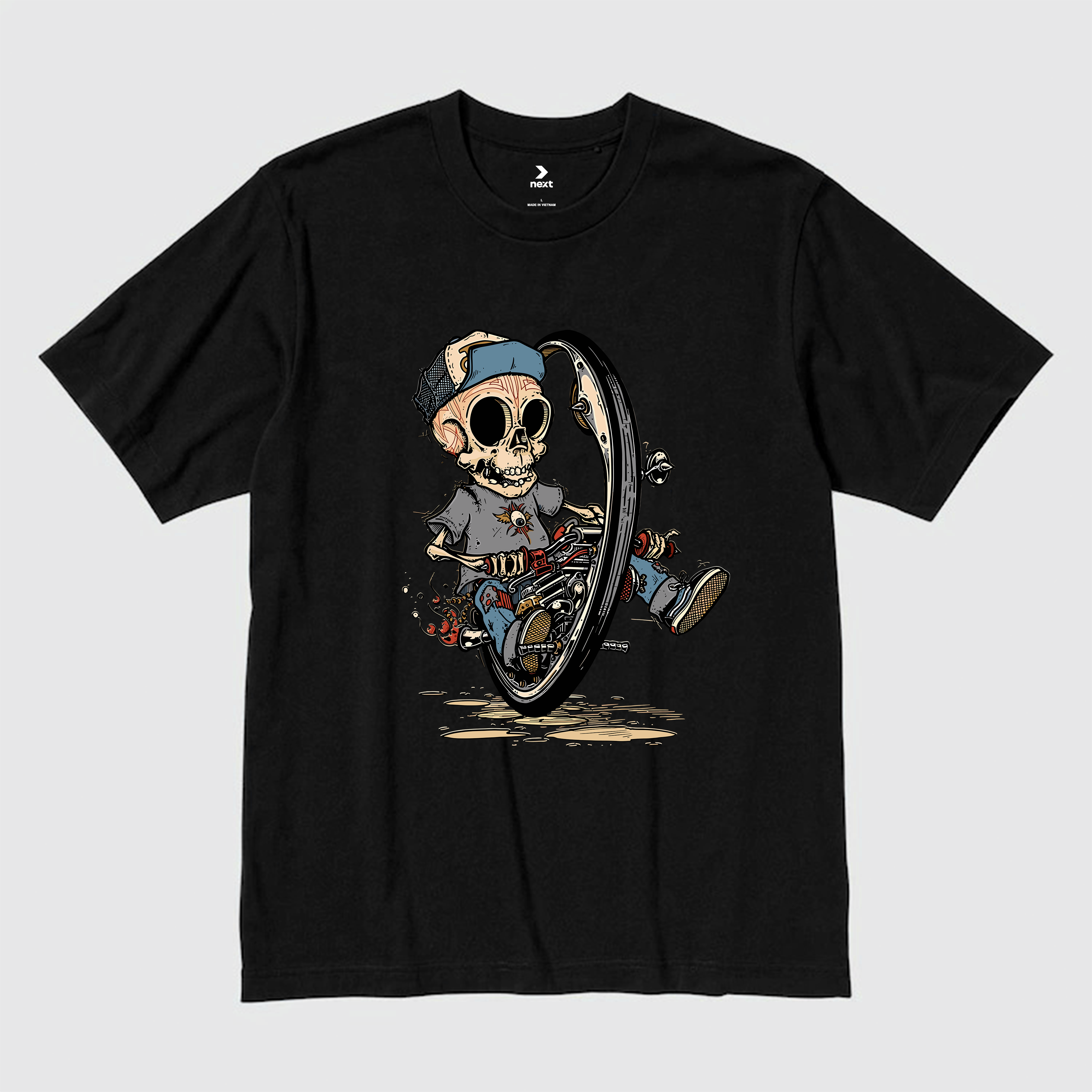 SKULL BABY T-SHIRT / ĐEN