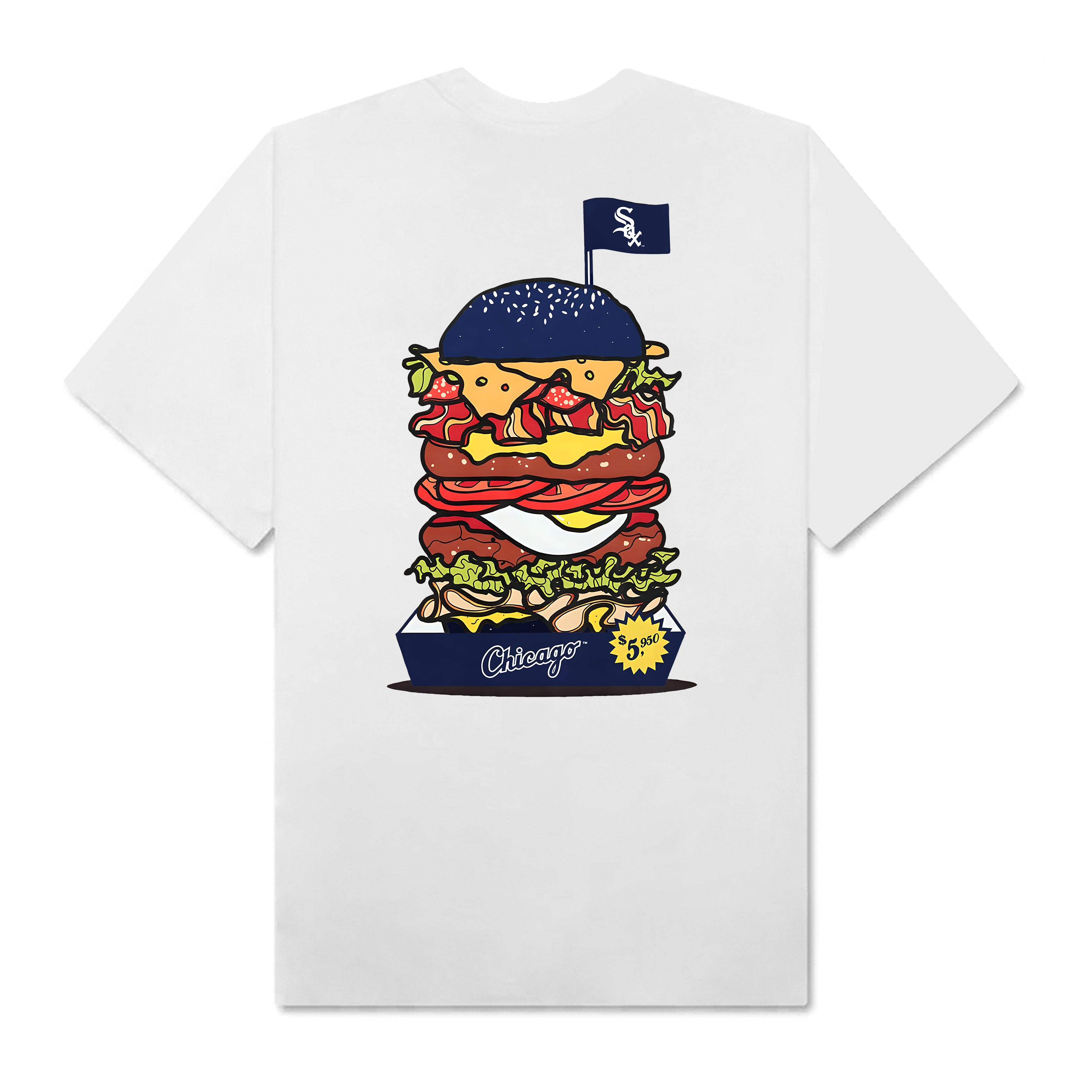 MLB Chicago Sox Hamburger T-Shirt