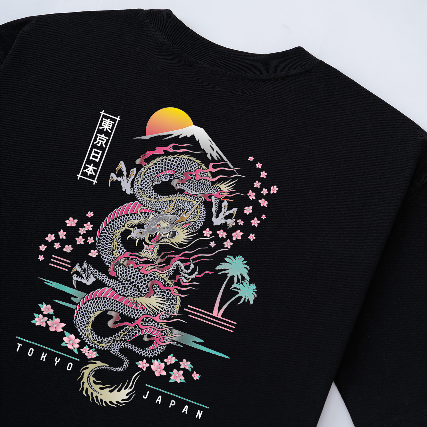 TOKYO JAPAN T-SHIRT / ĐEN