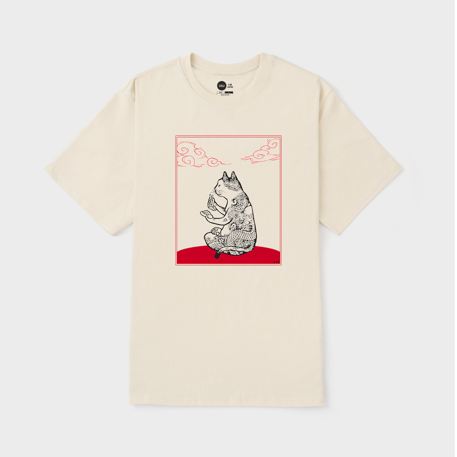 MONMON CAT T-SHIRT / KEM