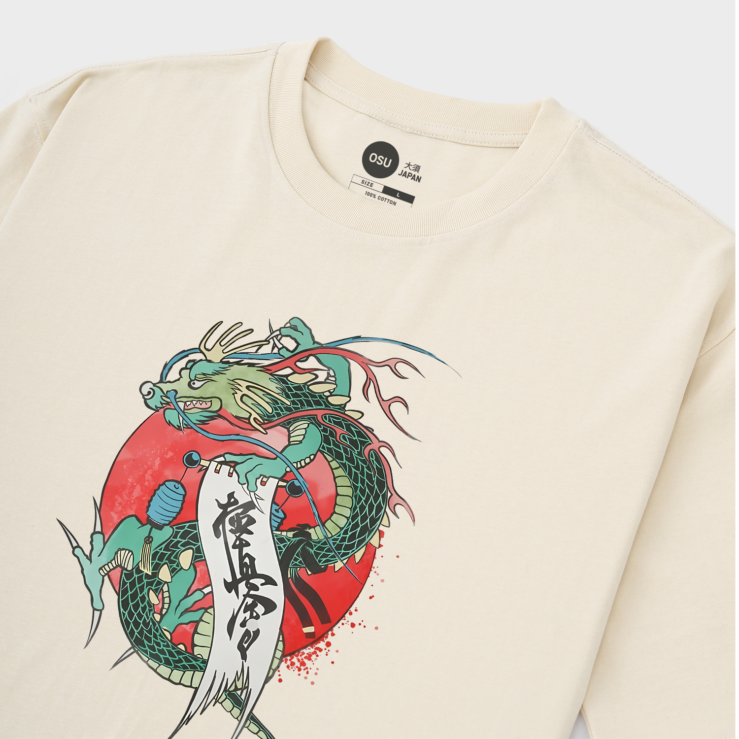 KYOKUSHIN SHODAN DRAGON T-SHIRT / KEM