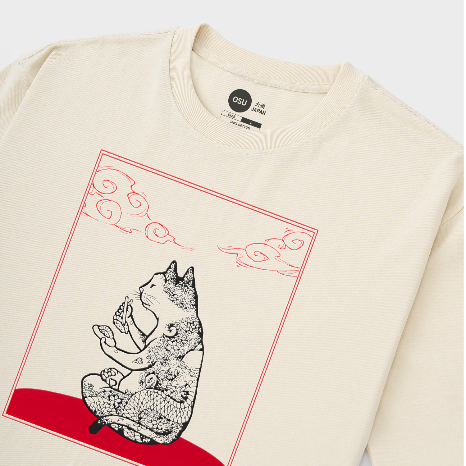 MONMON CAT T-SHIRT / KEM