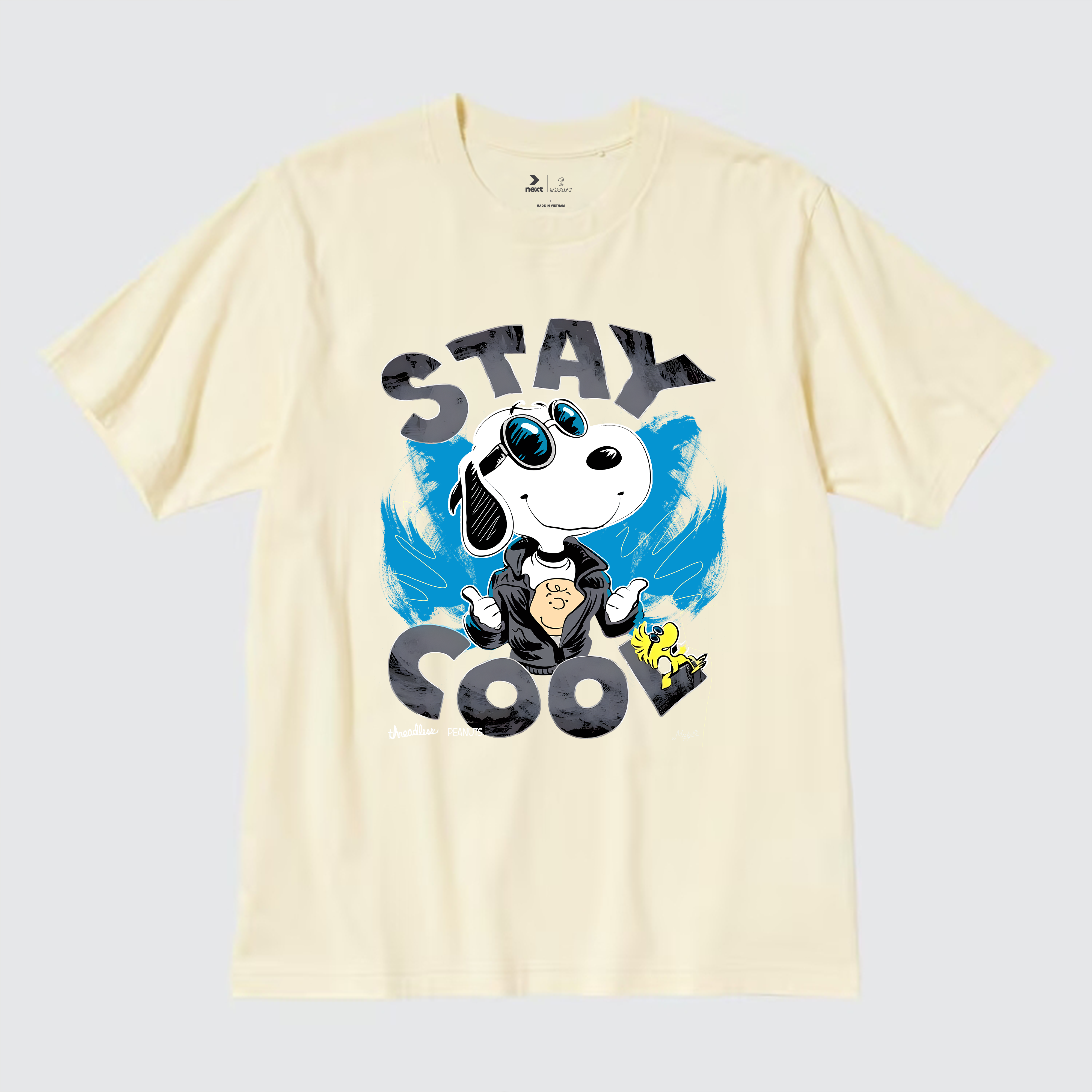 STAY COOL SNOOPY T-SHIRT / KEM