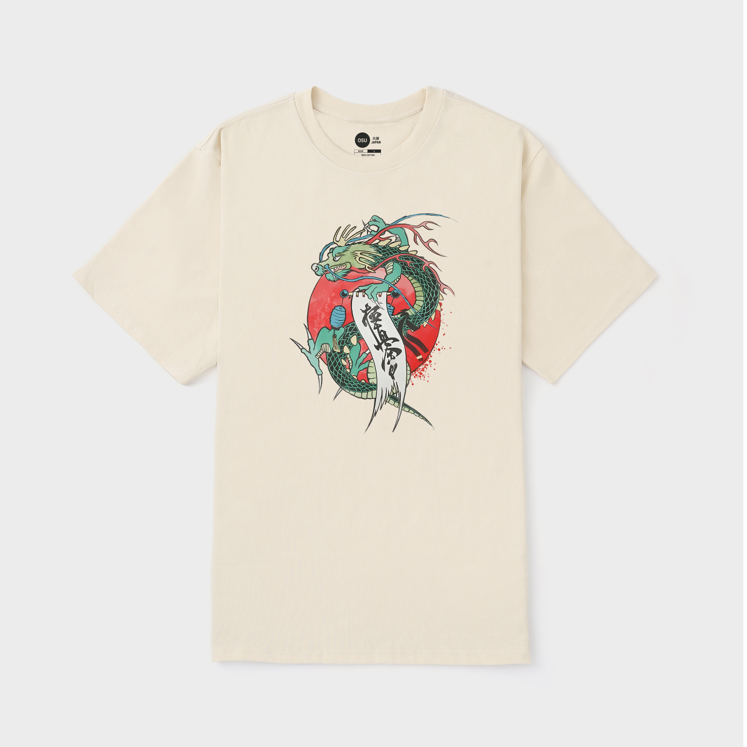 KYOKUSHIN SHODAN DRAGON T-SHIRT / KEM