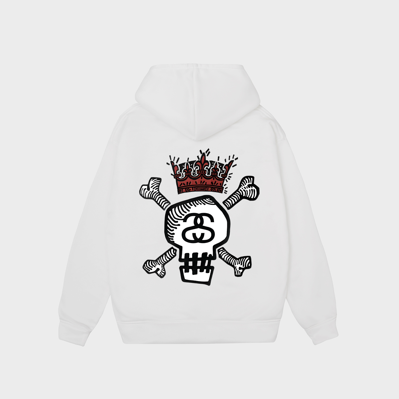 Stussy 90s Skull Hoodie