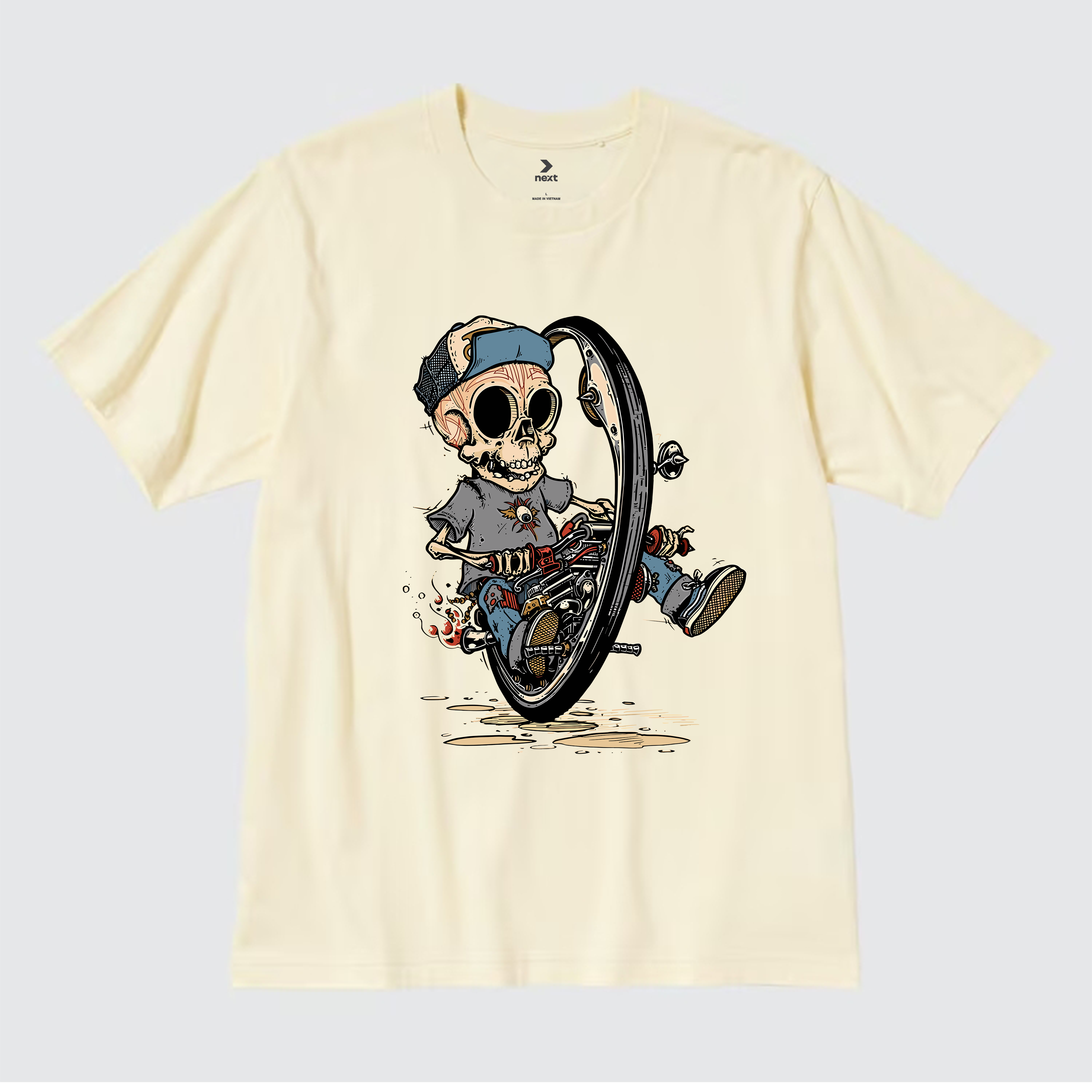 SKULL BABY T-SHIRT / KEM