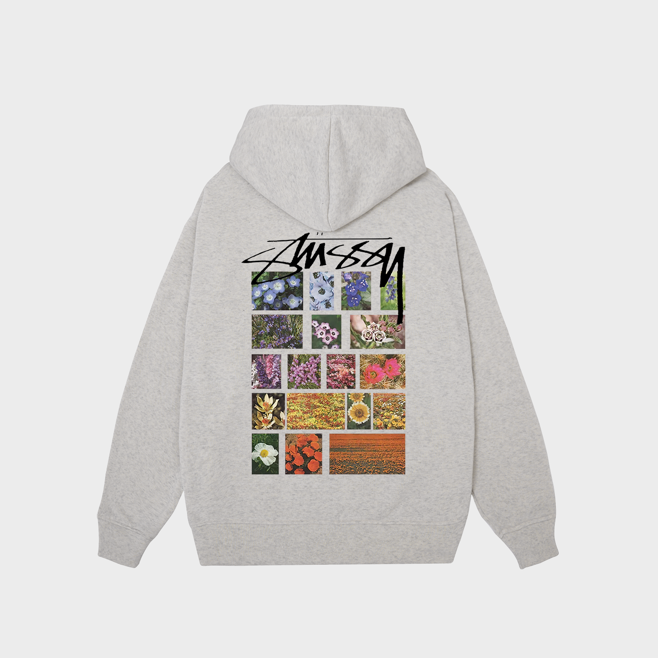 Stussy Flower Grid Pigment Hoodie