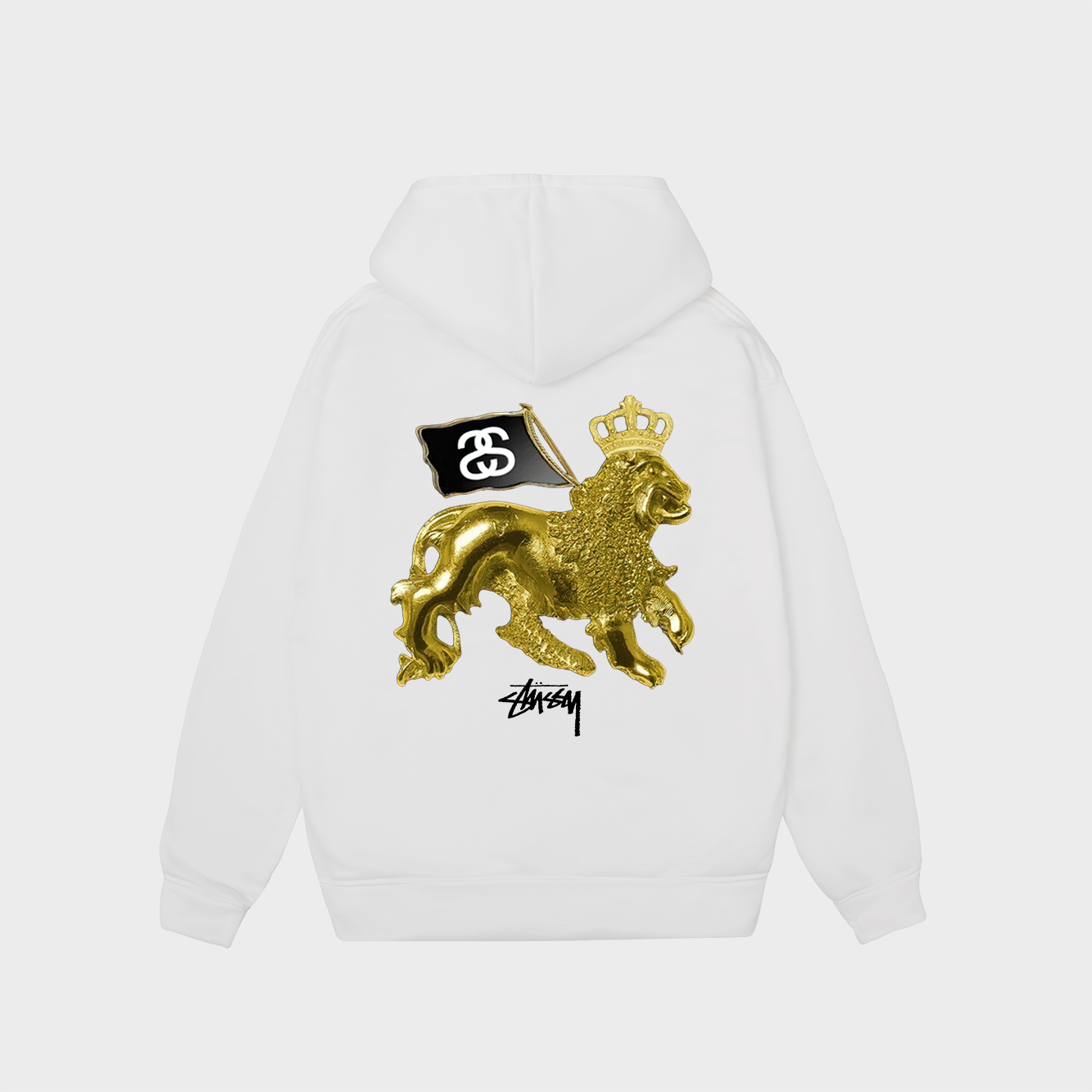 Stüssy Gold Lion Hoodie