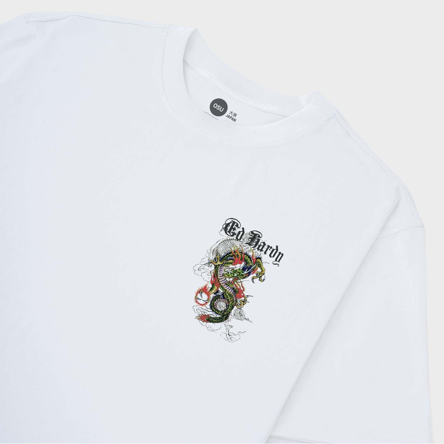 JAPAN DRAGON T-SHIRT / TRẮNG