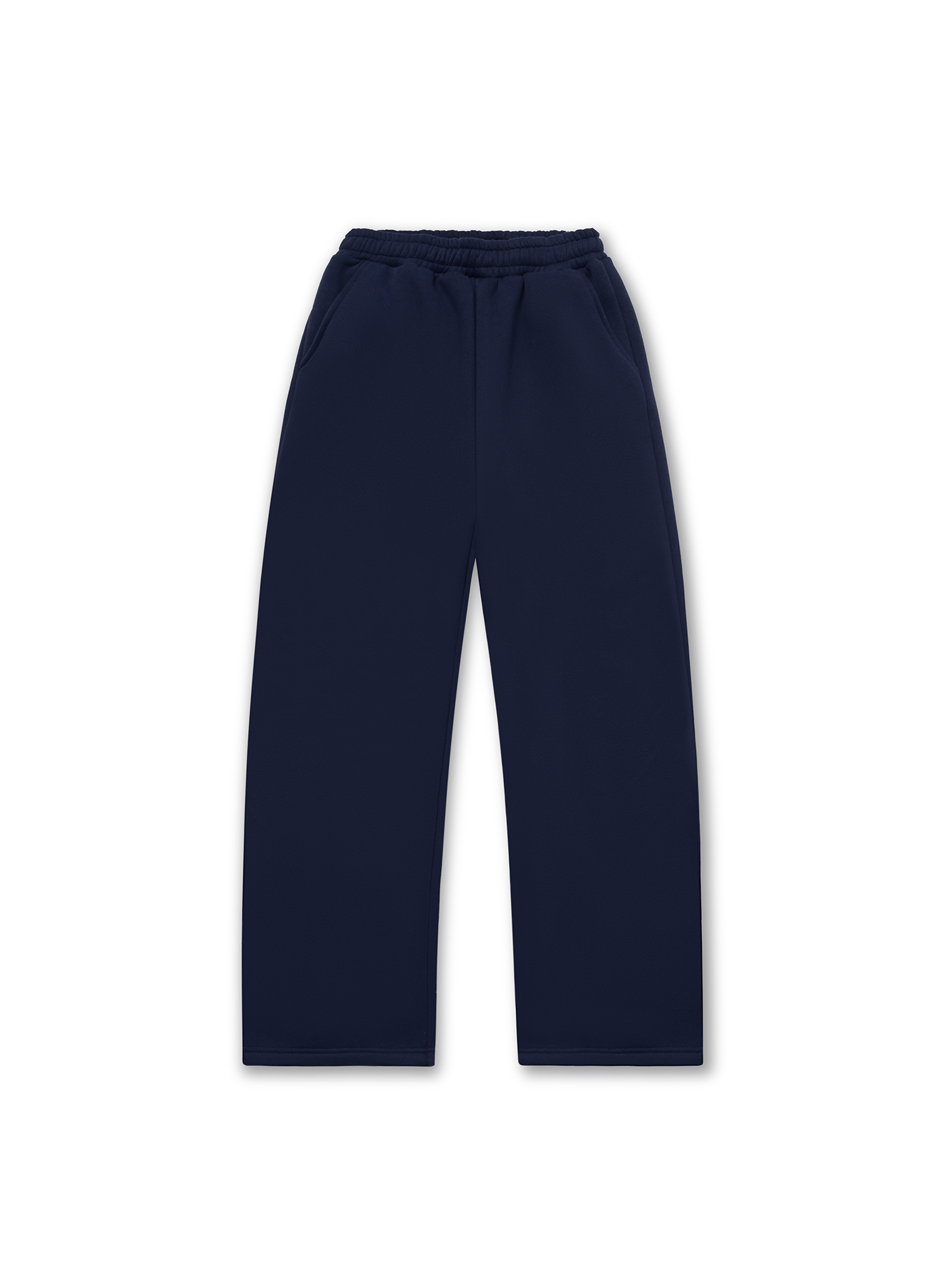 Quần Ống Suông Nỉ Bông Cotton USA Basic