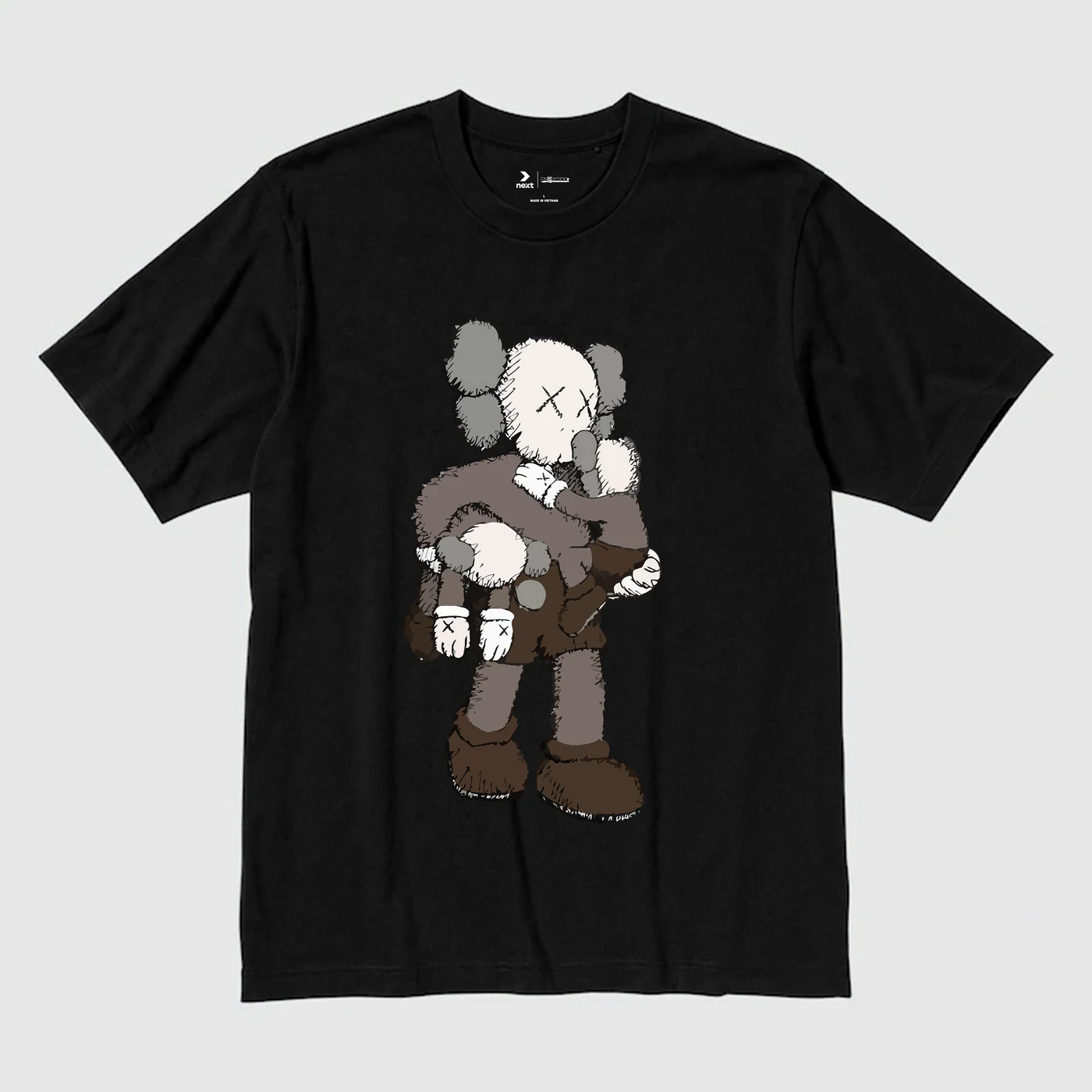 Flash Sale BEARBRICK BROWN T-SHIRT / ĐEN