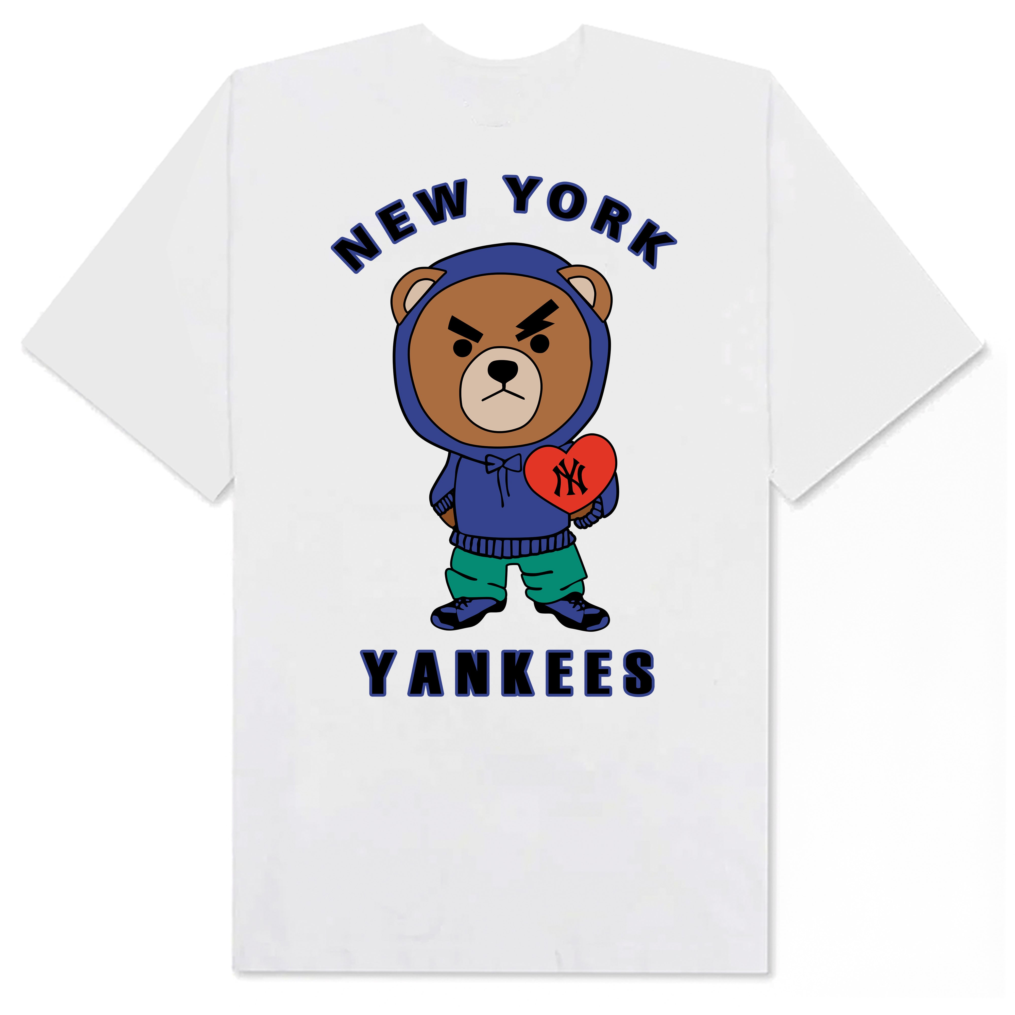 MLB New York Yankees Bear Heart T-Shirt