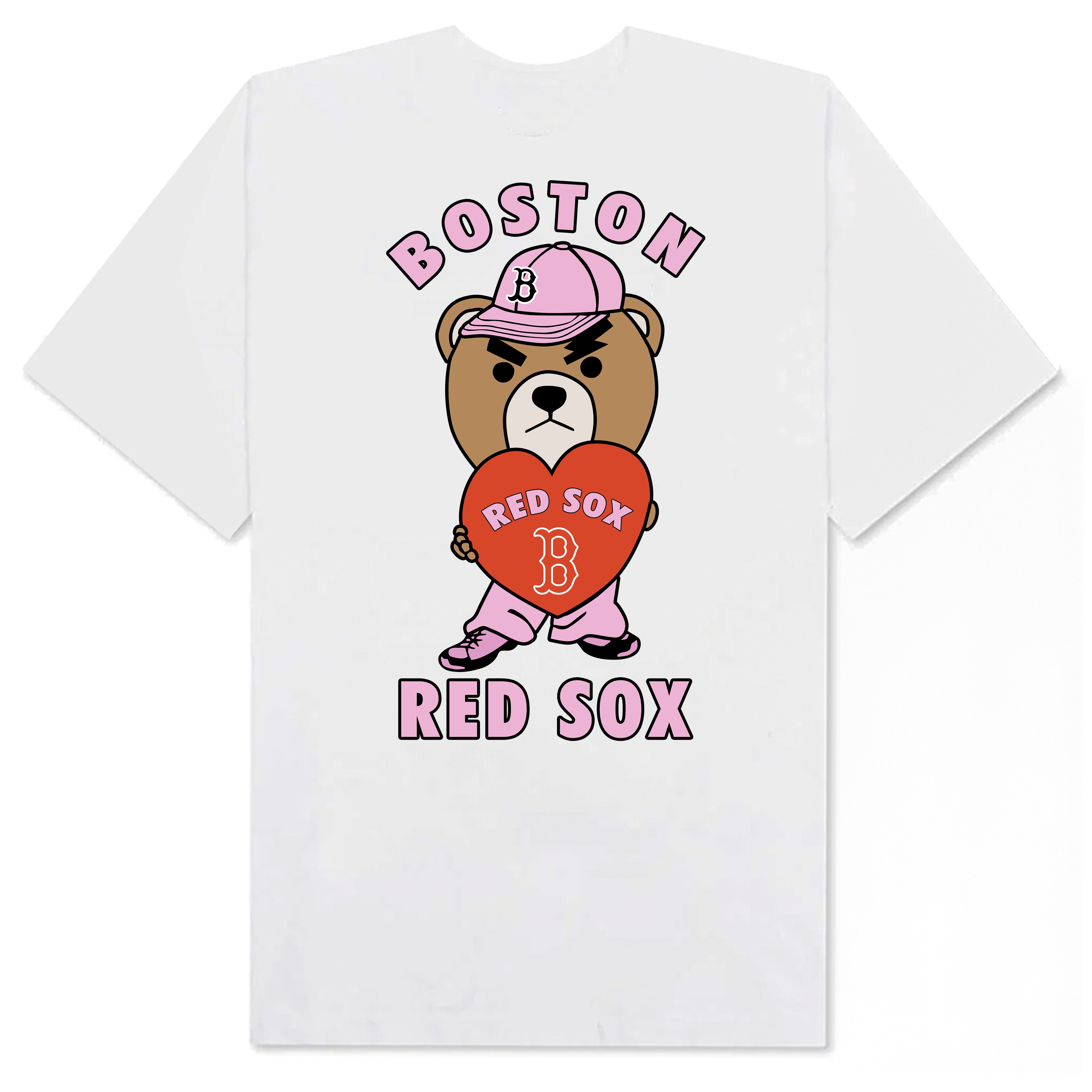 MLB Boston Red Sox Bear Heart T-Shirt