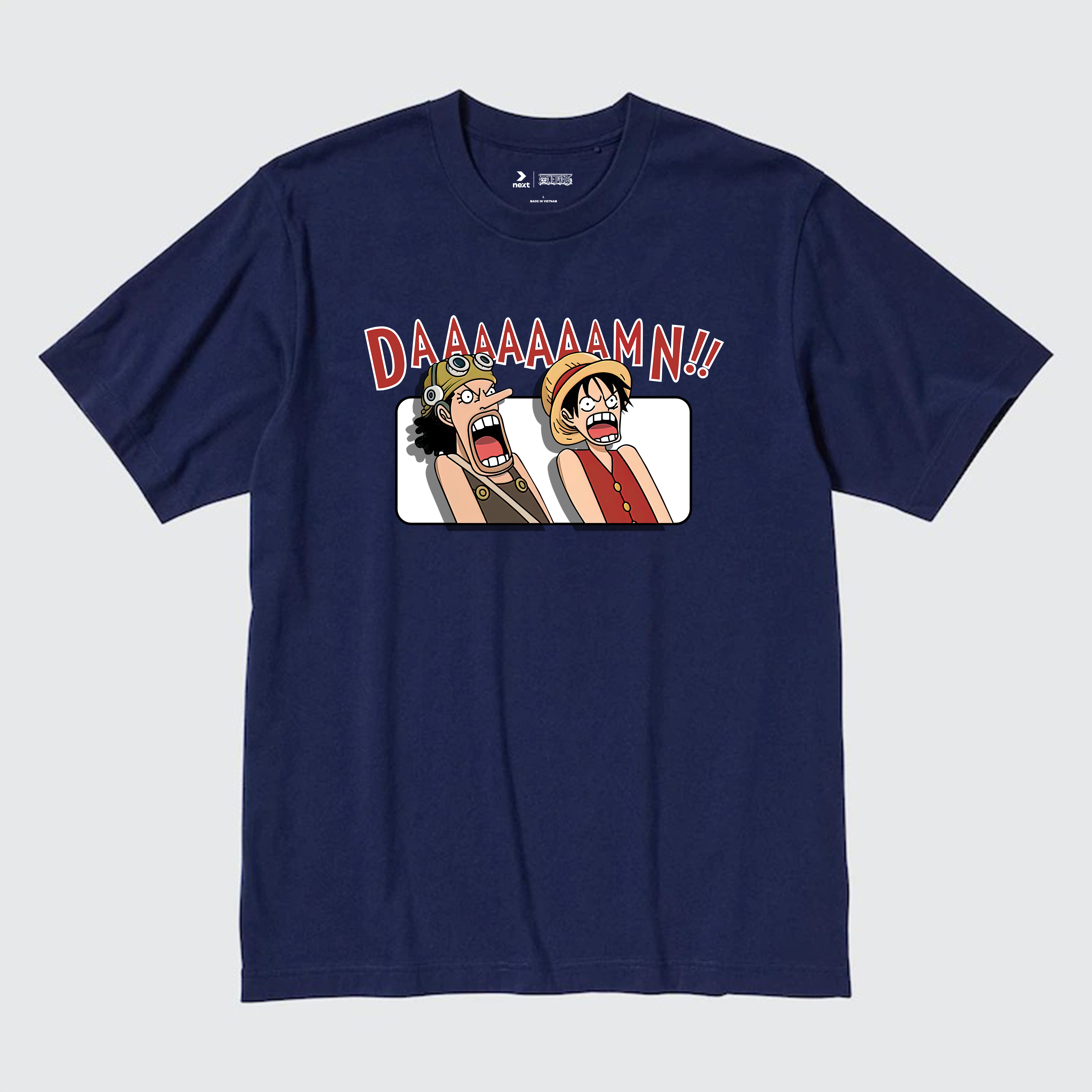 ONE PIECE DAAAMN!! T-SHIRT / NAVY