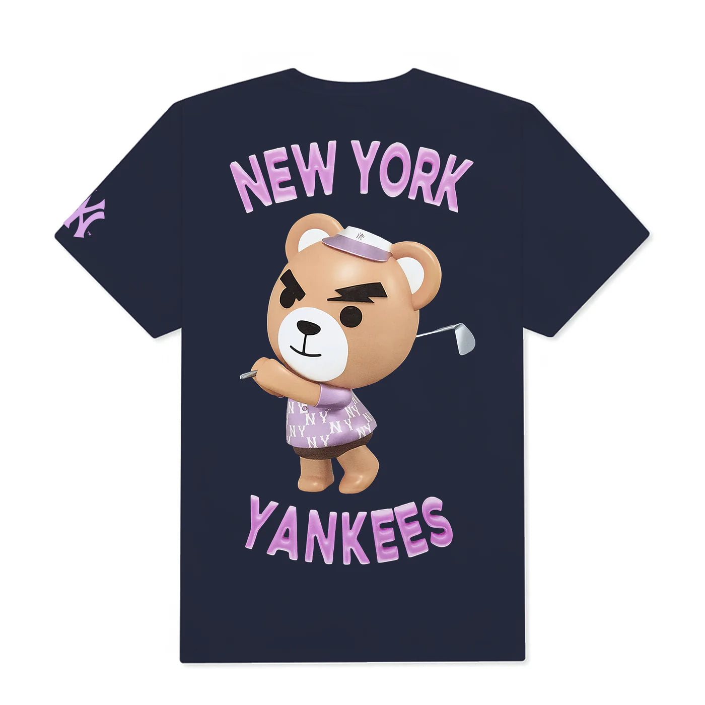 Flash Sale MLB New York Yankees Bear Purple T-Shirt