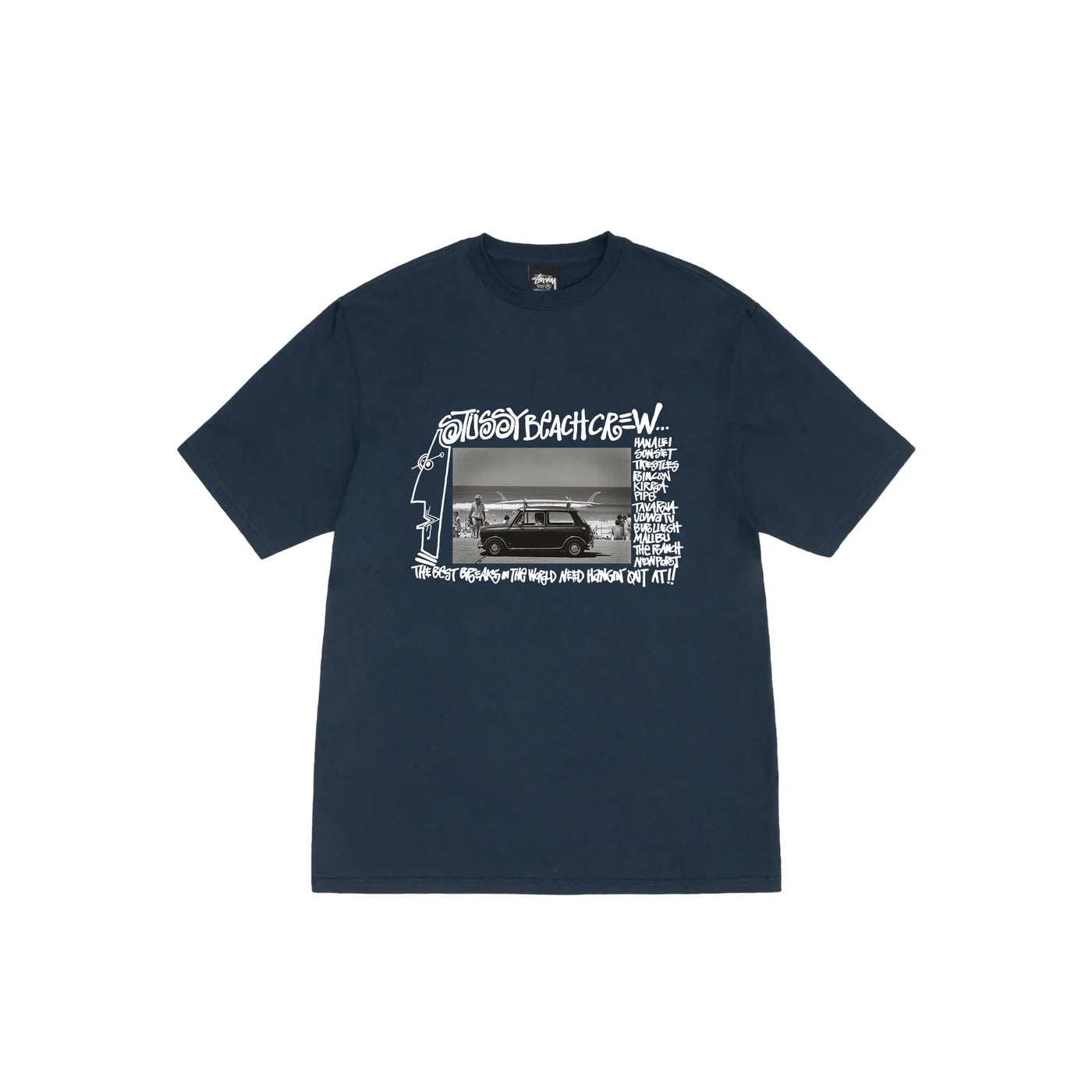 Flash Sale Stussy Beach Crew T-Shirt