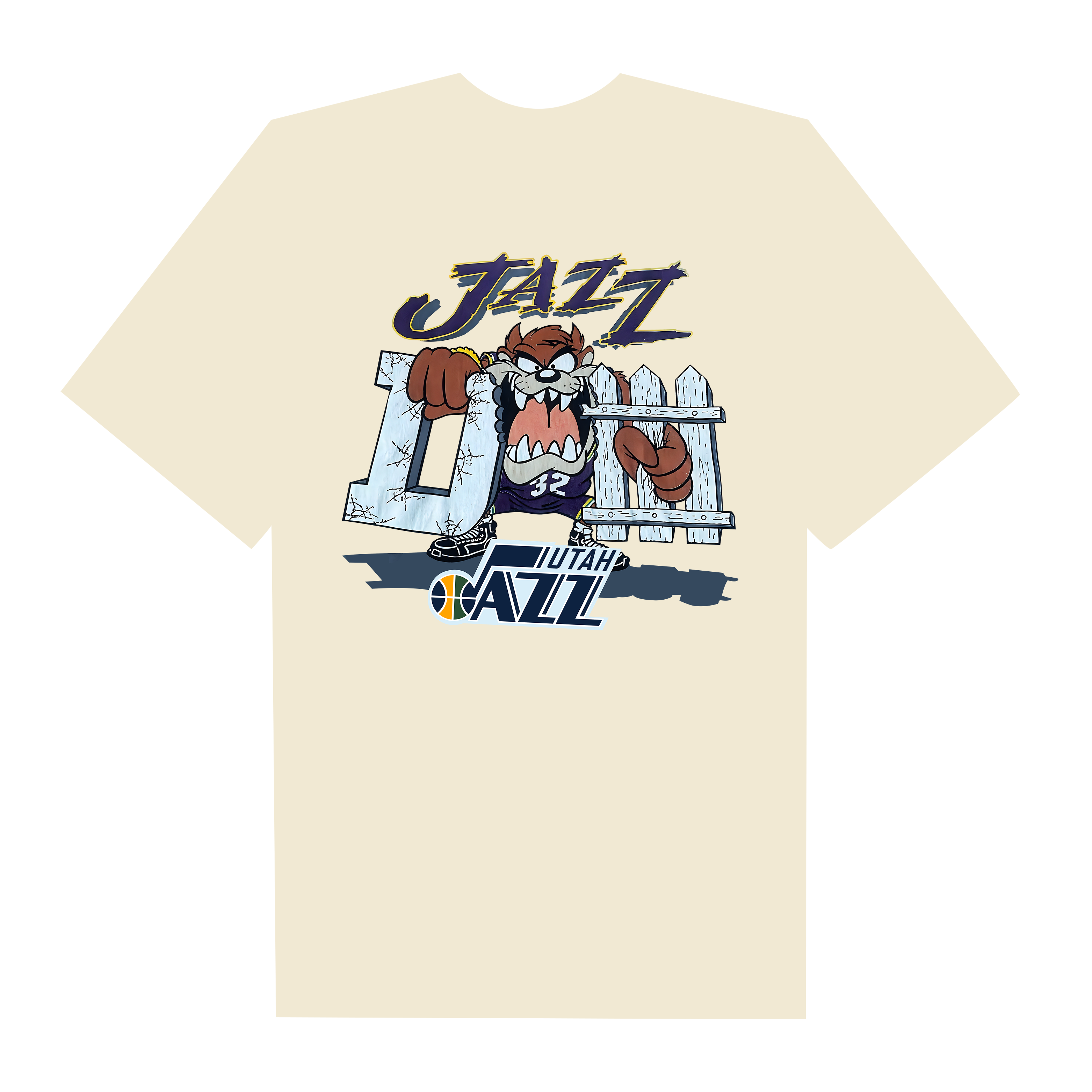 NBA Utah Jazz Looney Tunes Taz T-Shirt