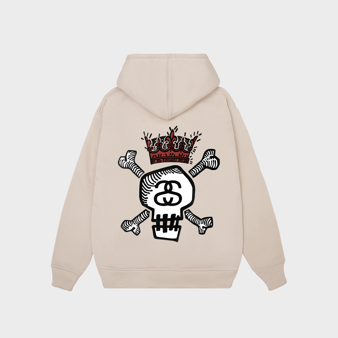 Stussy 90s Skull Hoodie