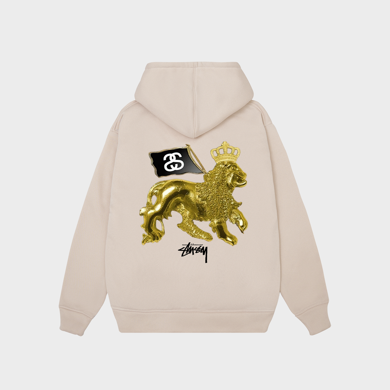 Stüssy Gold Lion Hoodie