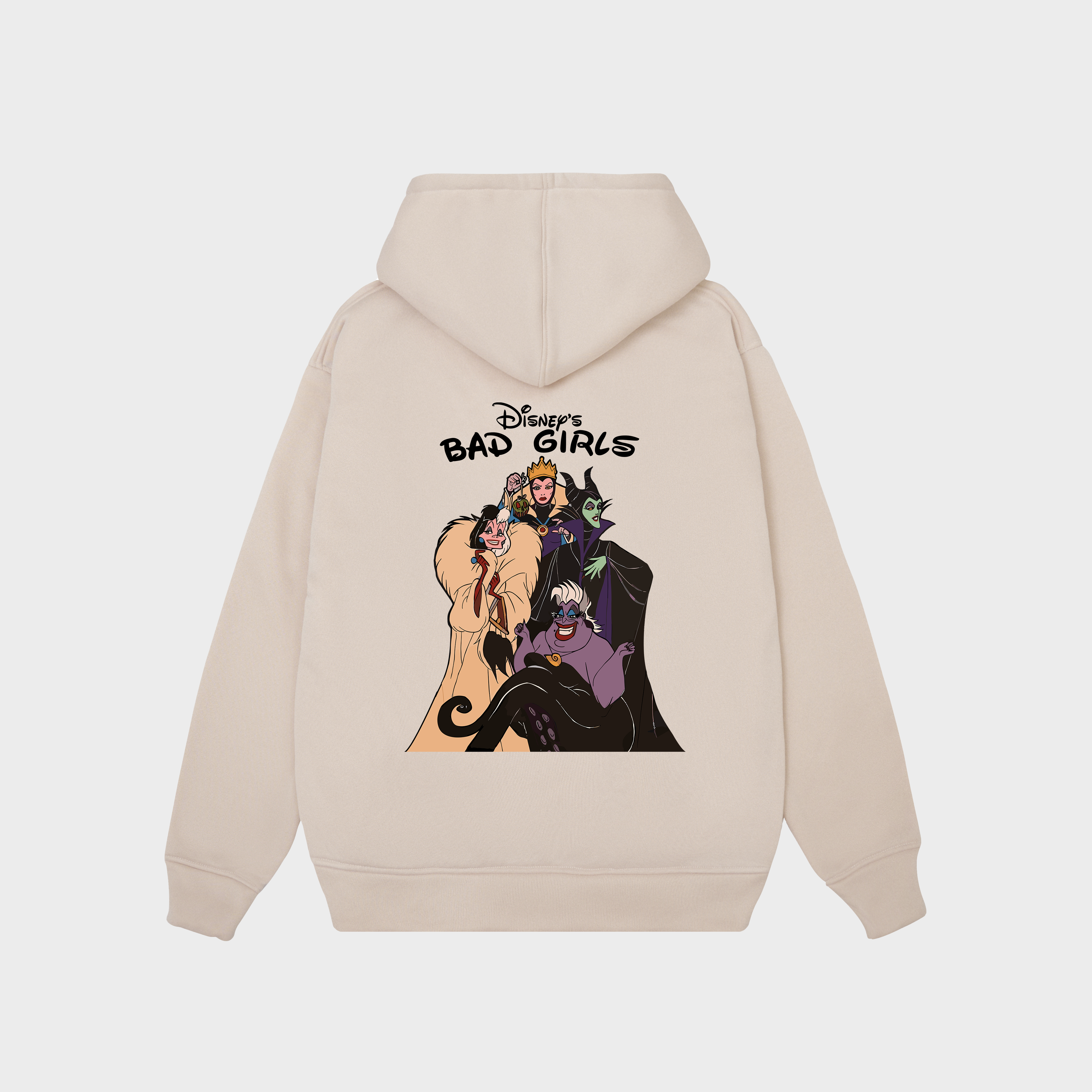 DISNEY'S BAD GIRLS VILLAINS PAINTED HOODIE / BE