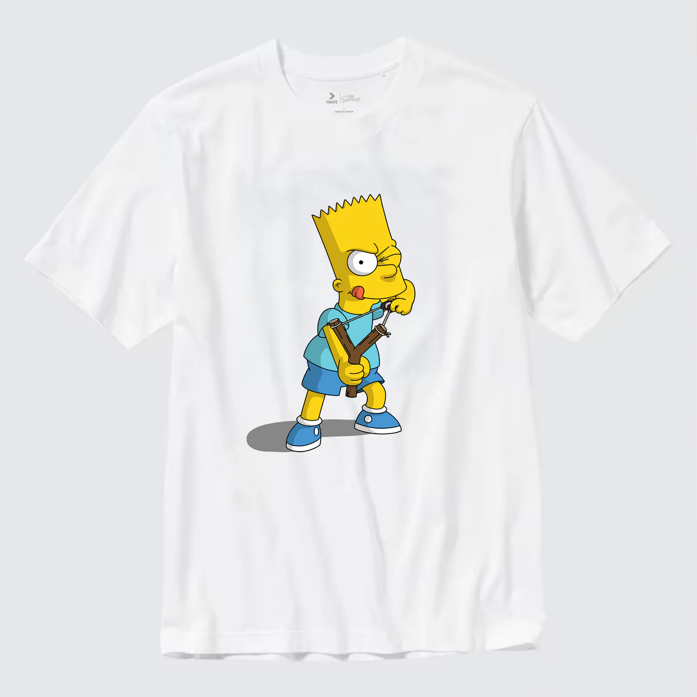 Flash Sale SIMPSON BART SIMPSON'S GUIDE TO LIFE T-SHIRT / TRẮNG