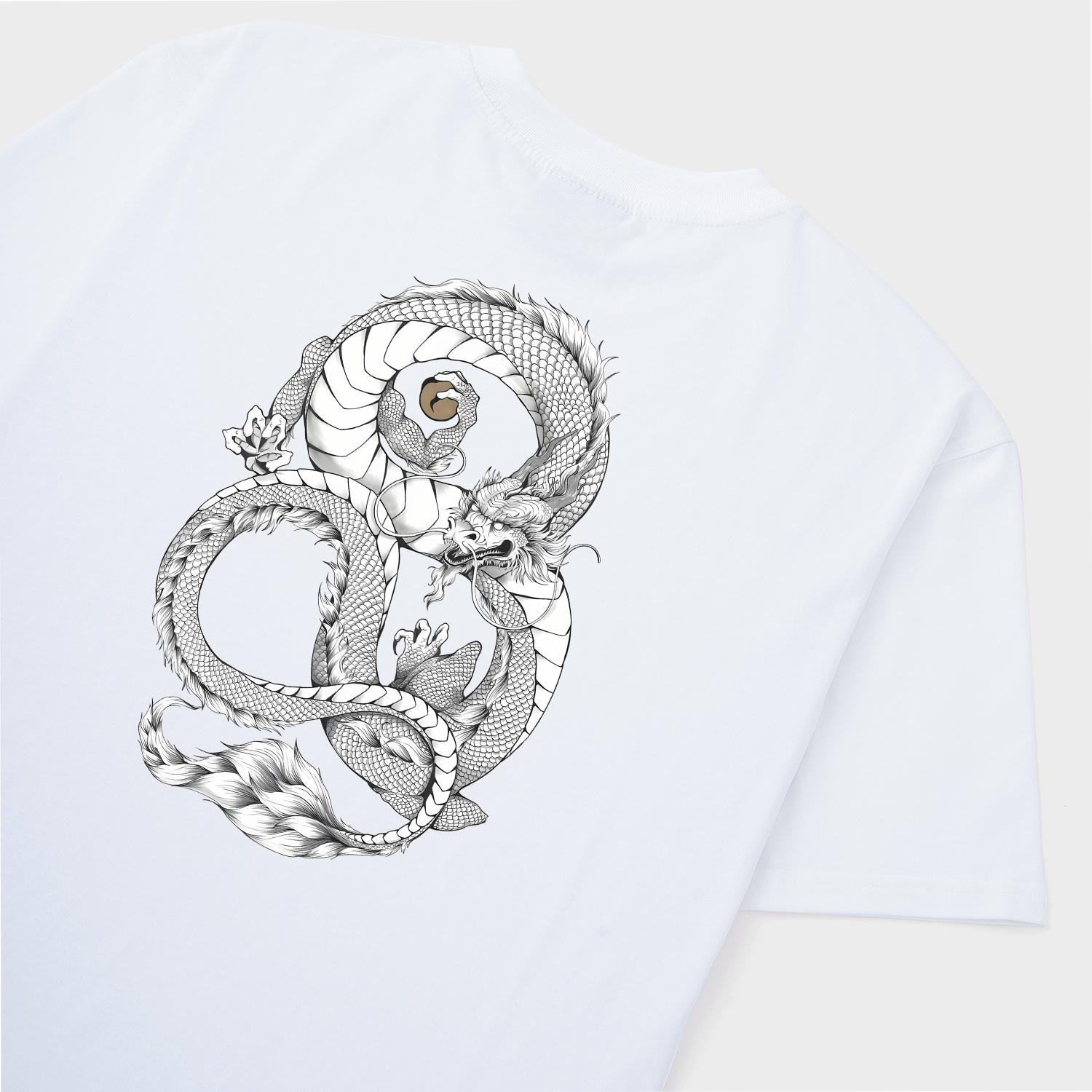 DRAGON CATHERINE PETIT T-SHIRT / TRẮNG