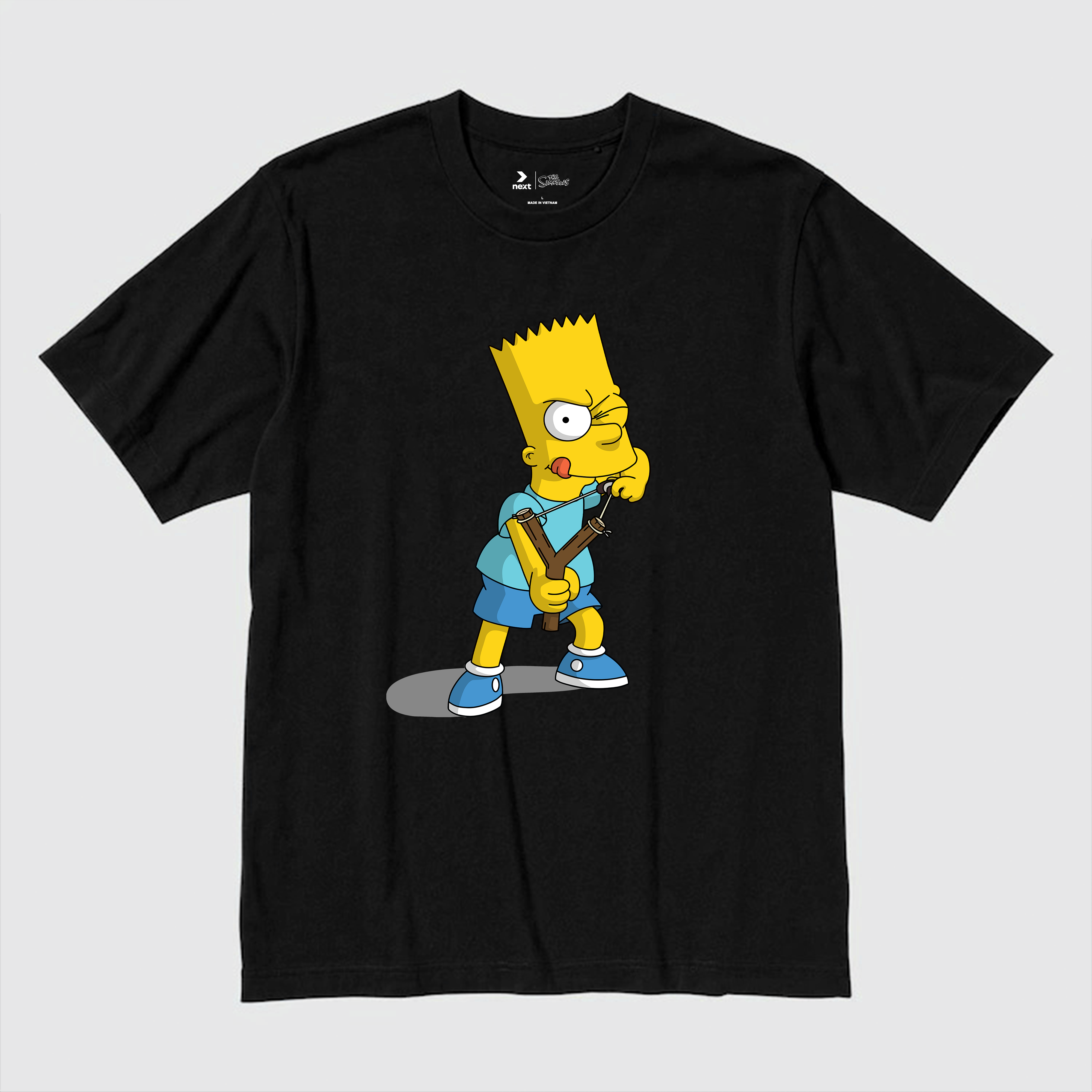 SIMPSON BART SIMPSON'S GUIDE TO LIFE T-SHIRT / ĐEN