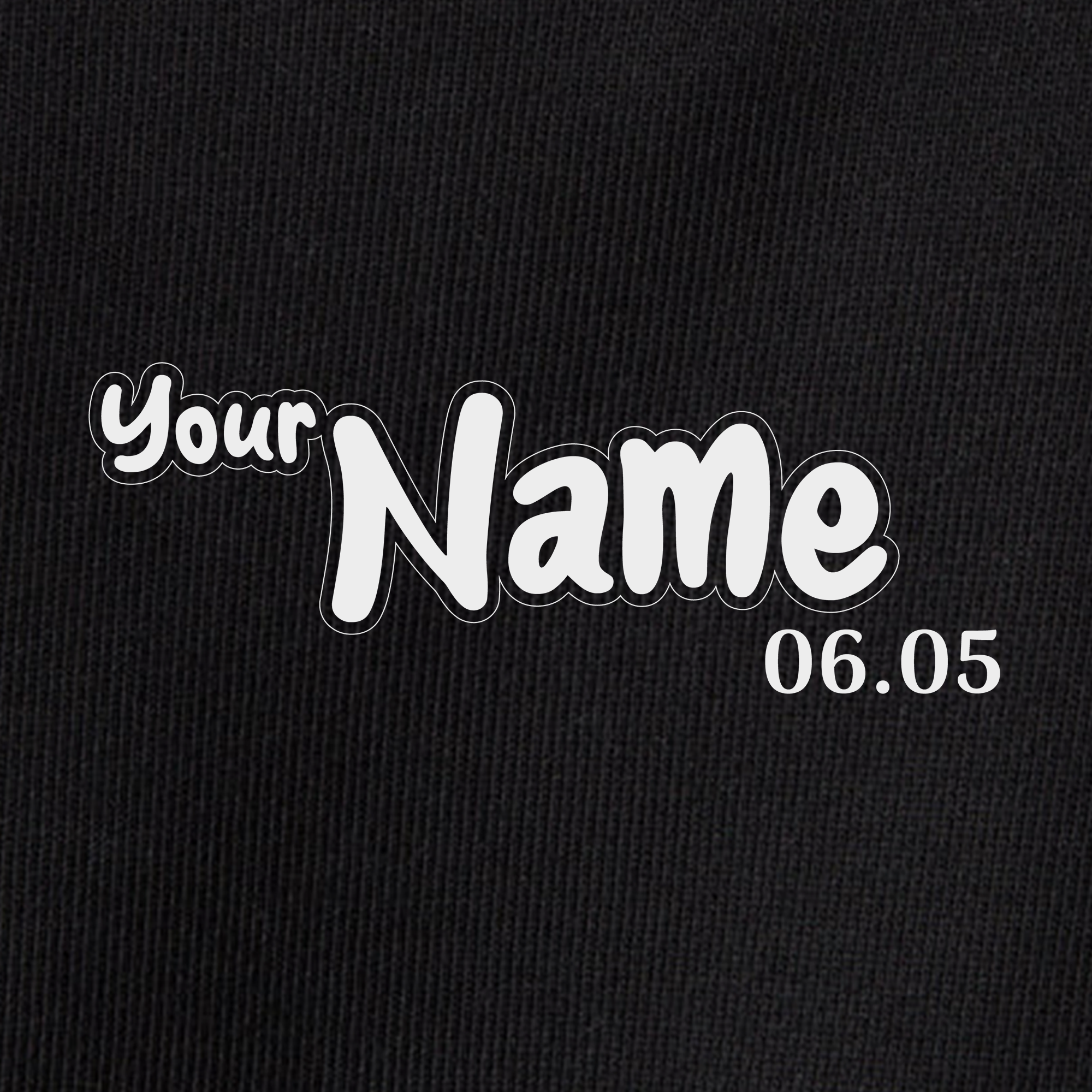 Custom Couple Name x Number T-Shirt