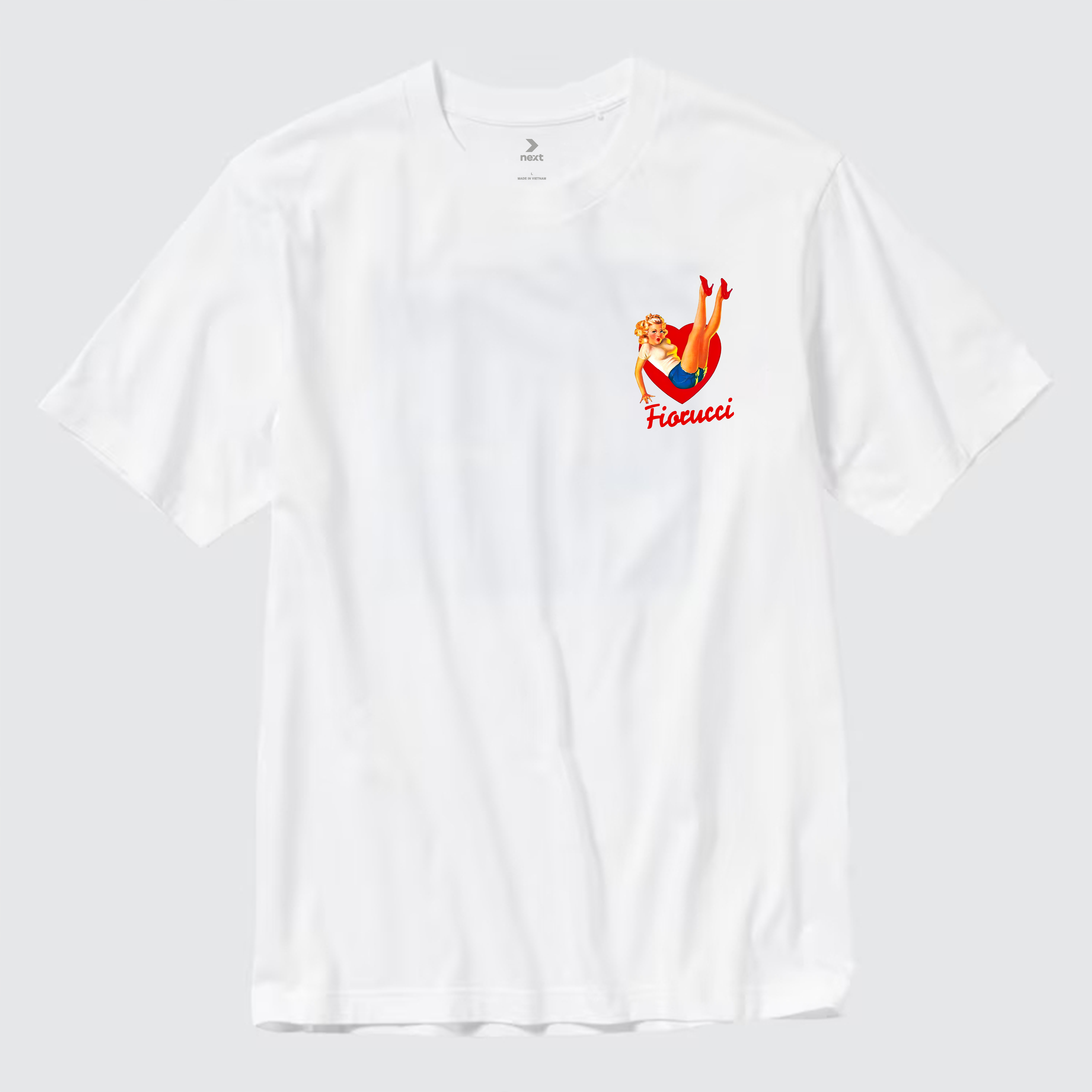 FIOCUCCI GIRL T-SHIRT / TRẮNG