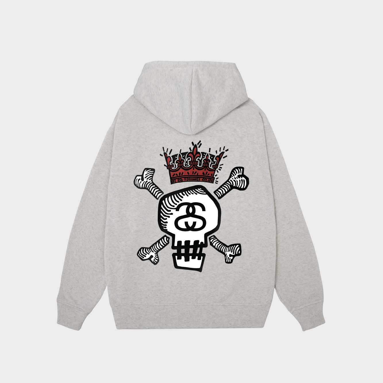 Stussy 90s Skull Hoodie