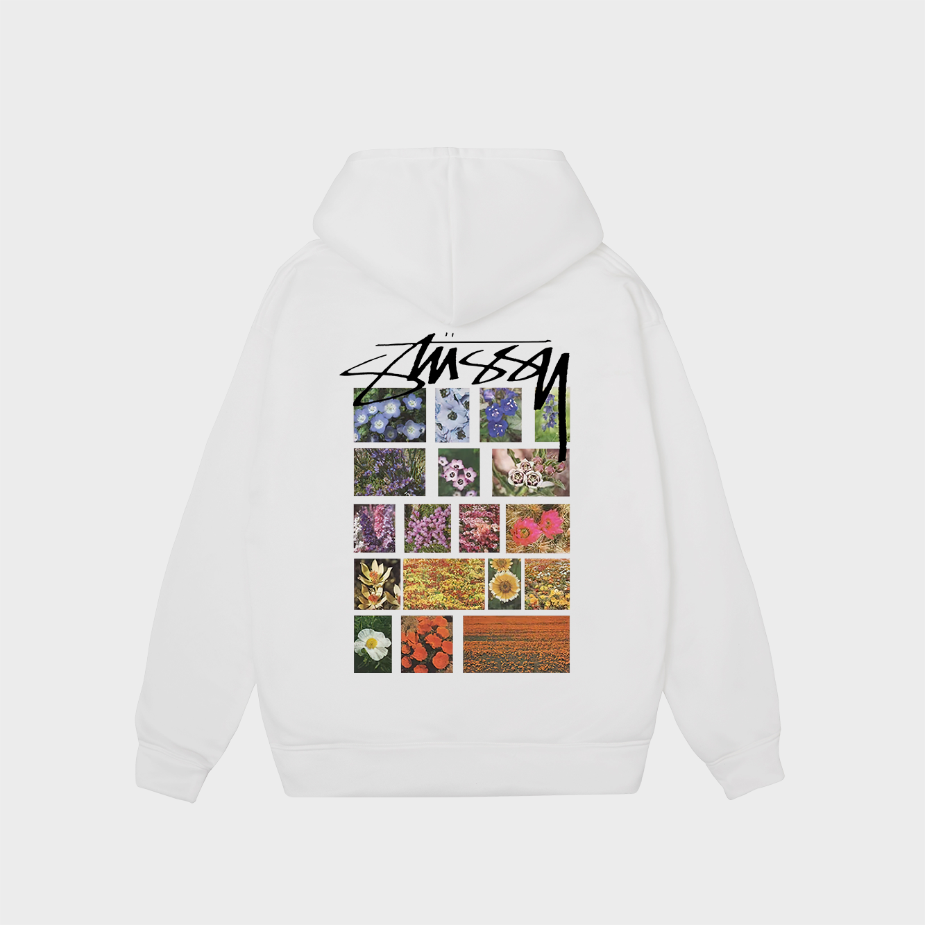 Stussy Flower Grid Pigment Hoodie