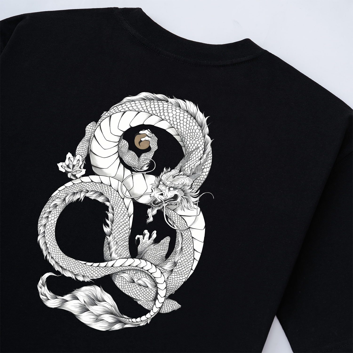 DRAGON CATHERINE PETIT T-SHIRT / ĐEN