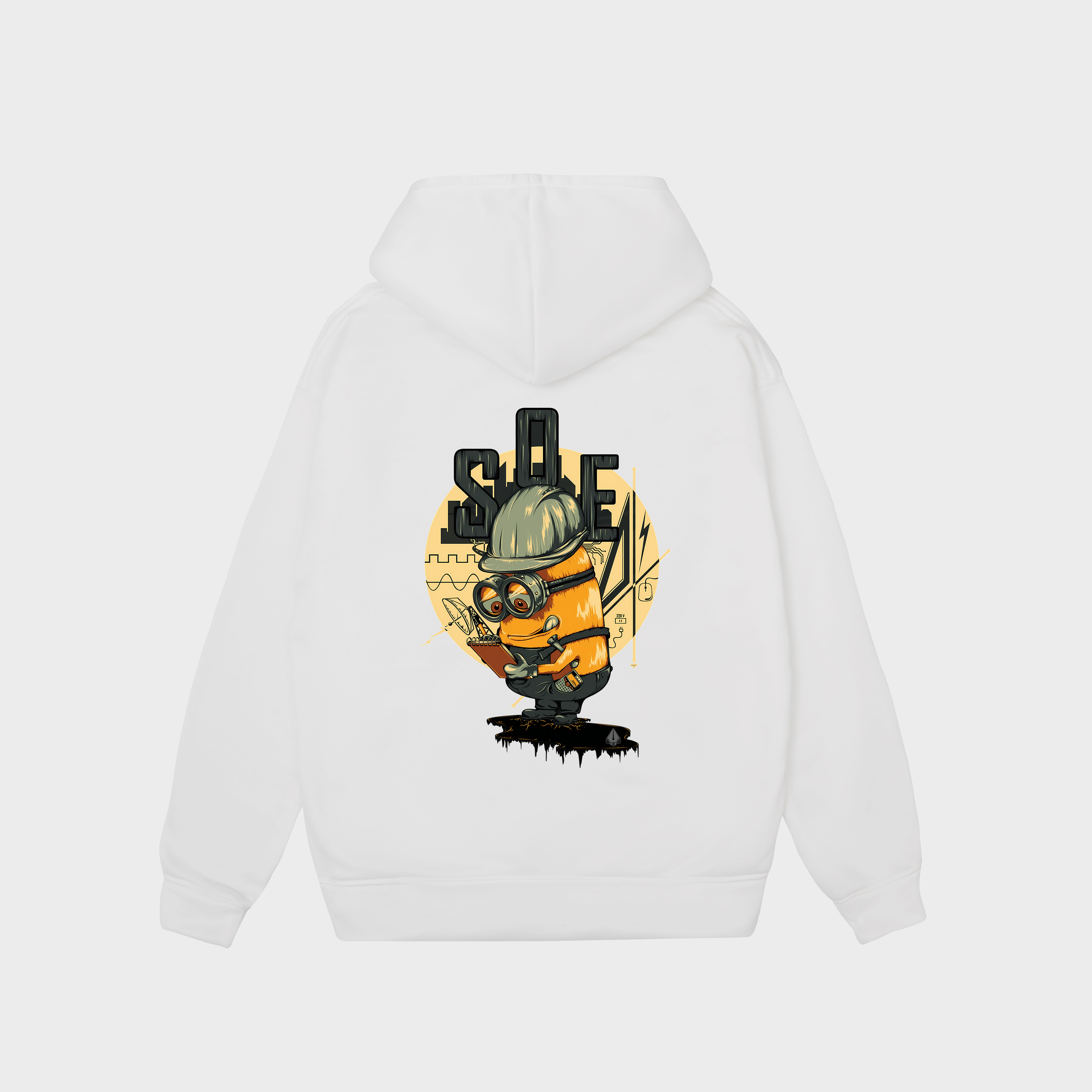 MINIONS HOODIE / TRẮNG