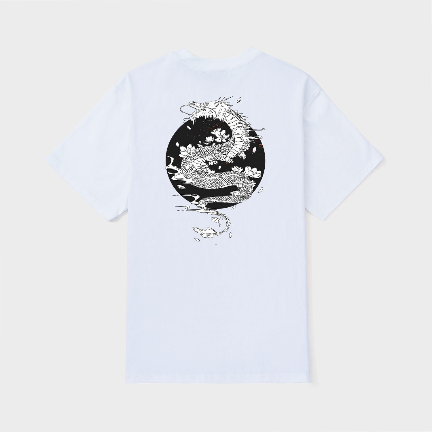 JAPANESE WHITE DRAGON T-SHIRT / TRẮNG