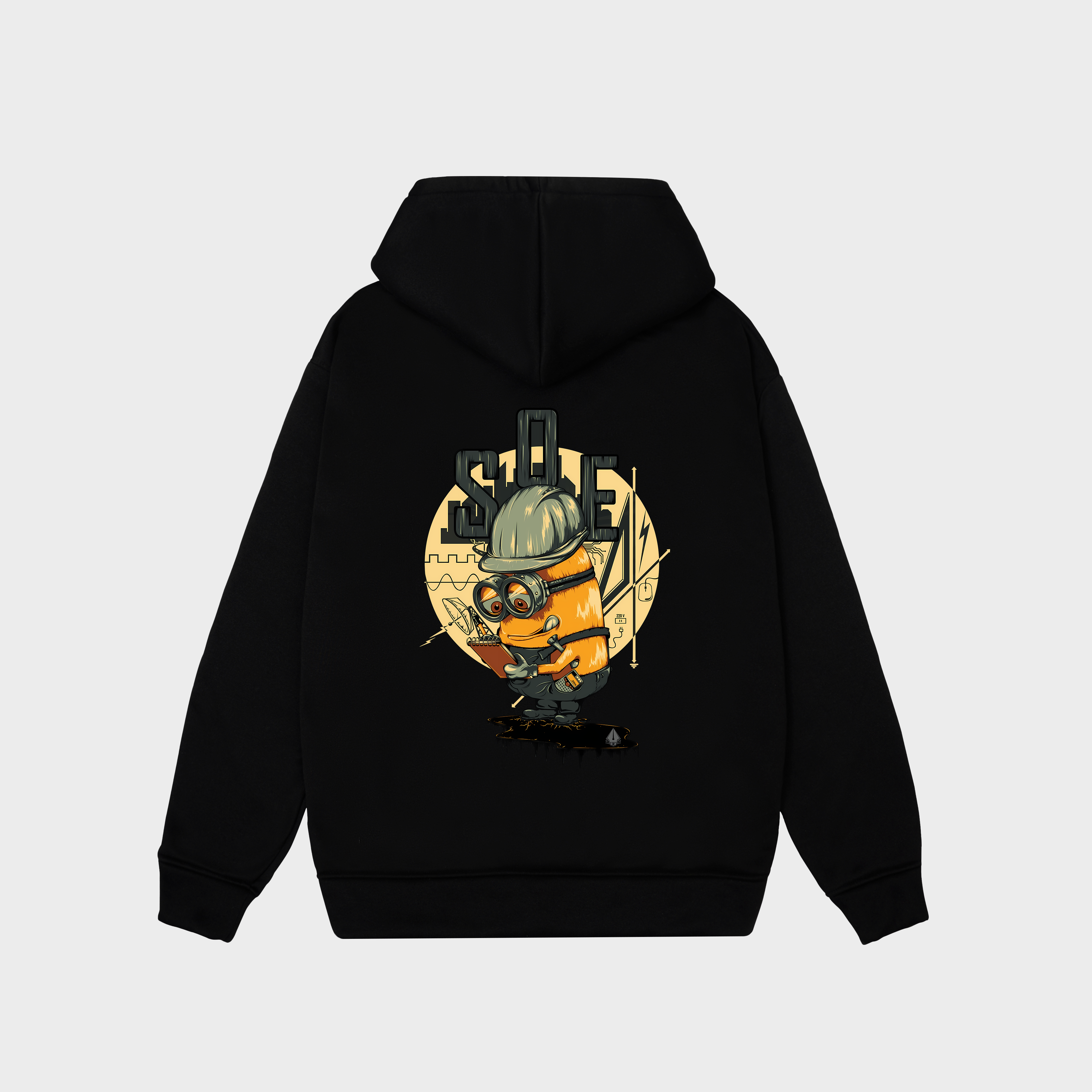 MINIONS HOODIE / ĐEN