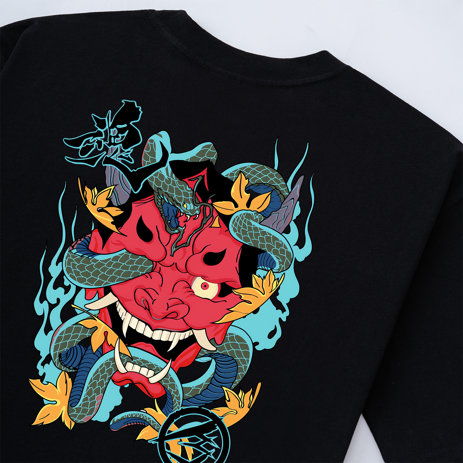 SNAKE DEMON T-SHIRT / ĐEN