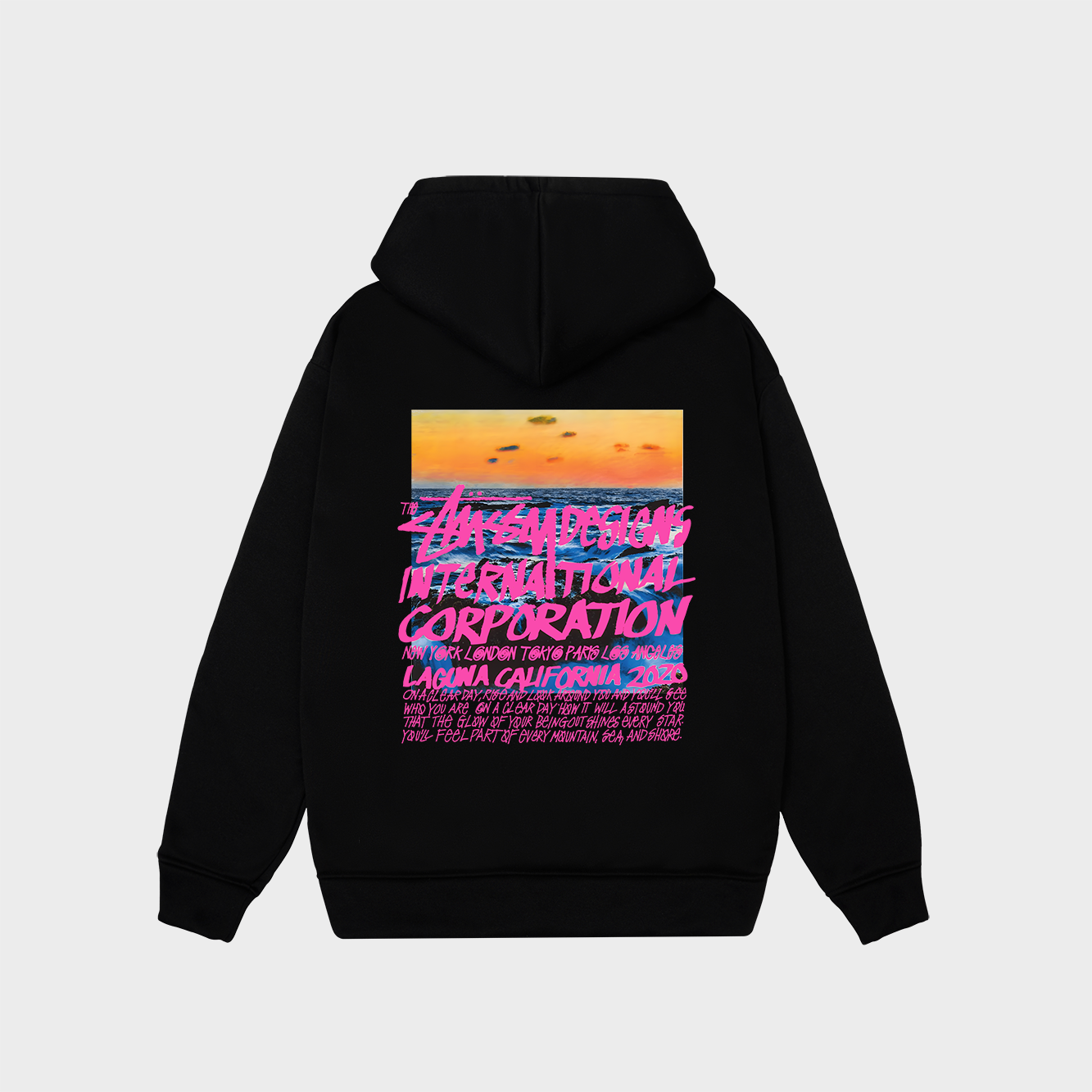 Stussy Pink Hoodie