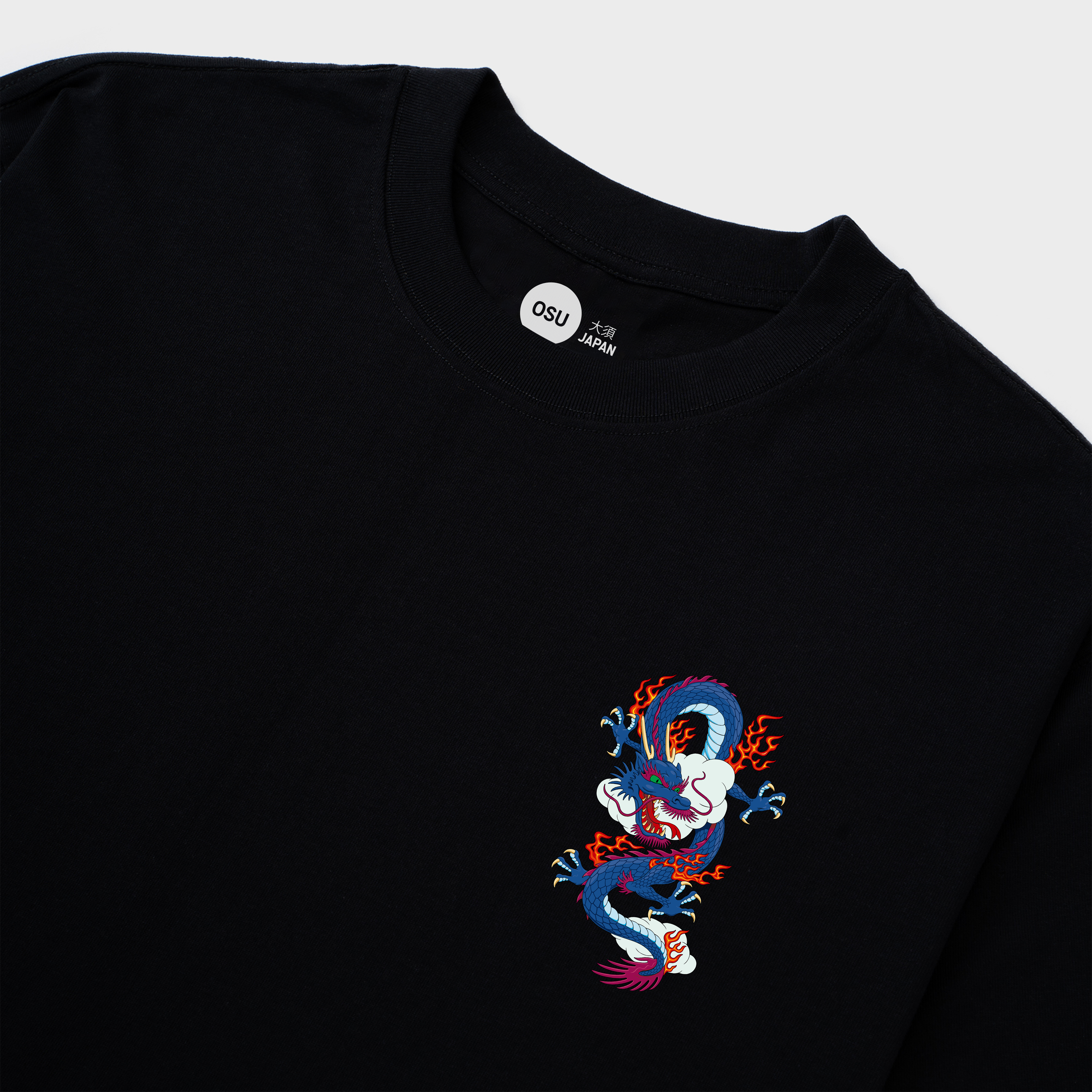 JAPANESE DRAGON T-SHIRT / ĐEN