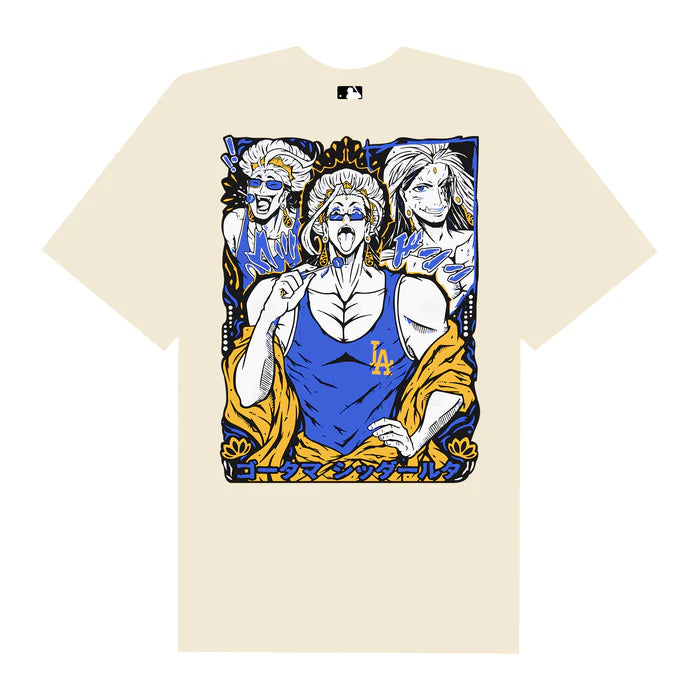 Flash Sale MLB Anime Ragnarok Buddha LA Dodgers T-Shirt