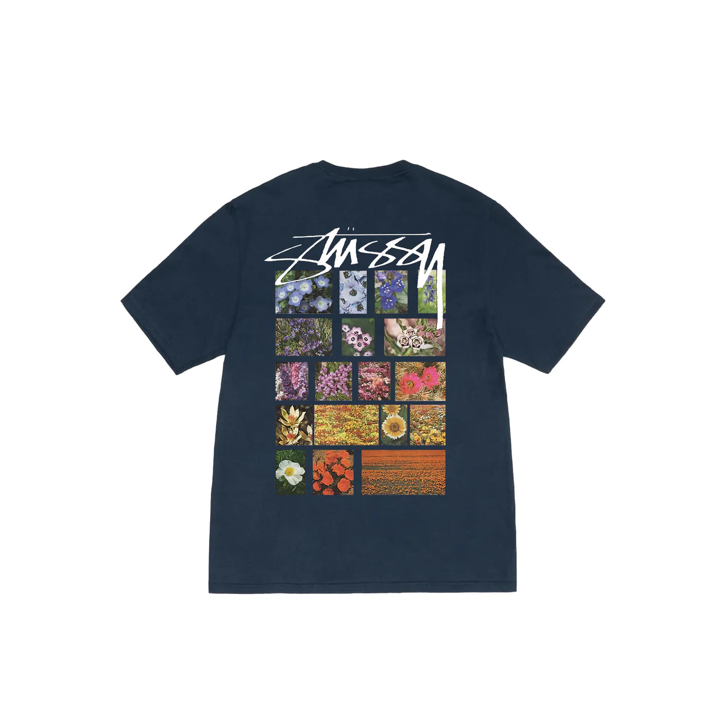 Flash Sale Stussy Flower Grid Pigment T-Shirt