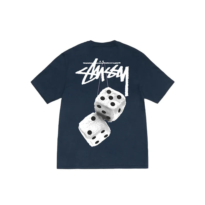 Fash Sale Stussy White Dice T-Shirt