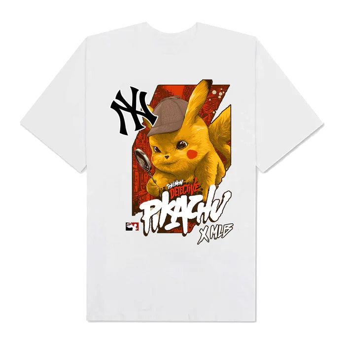 Flash Sale MLB Anime Pokemon Pikachu Vintage T-Shirt