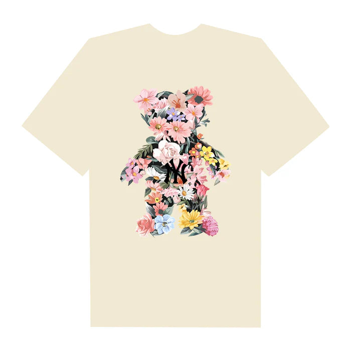 Flash Sale MLB Floral Teaddy Bear Flower T-Shirt