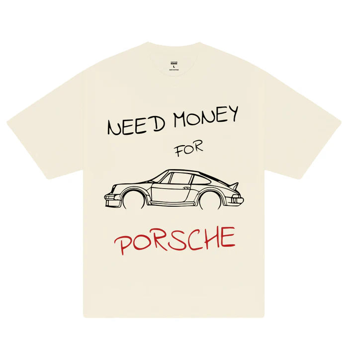 Flash Sale Porsche Need Money Sketch T-Shirt