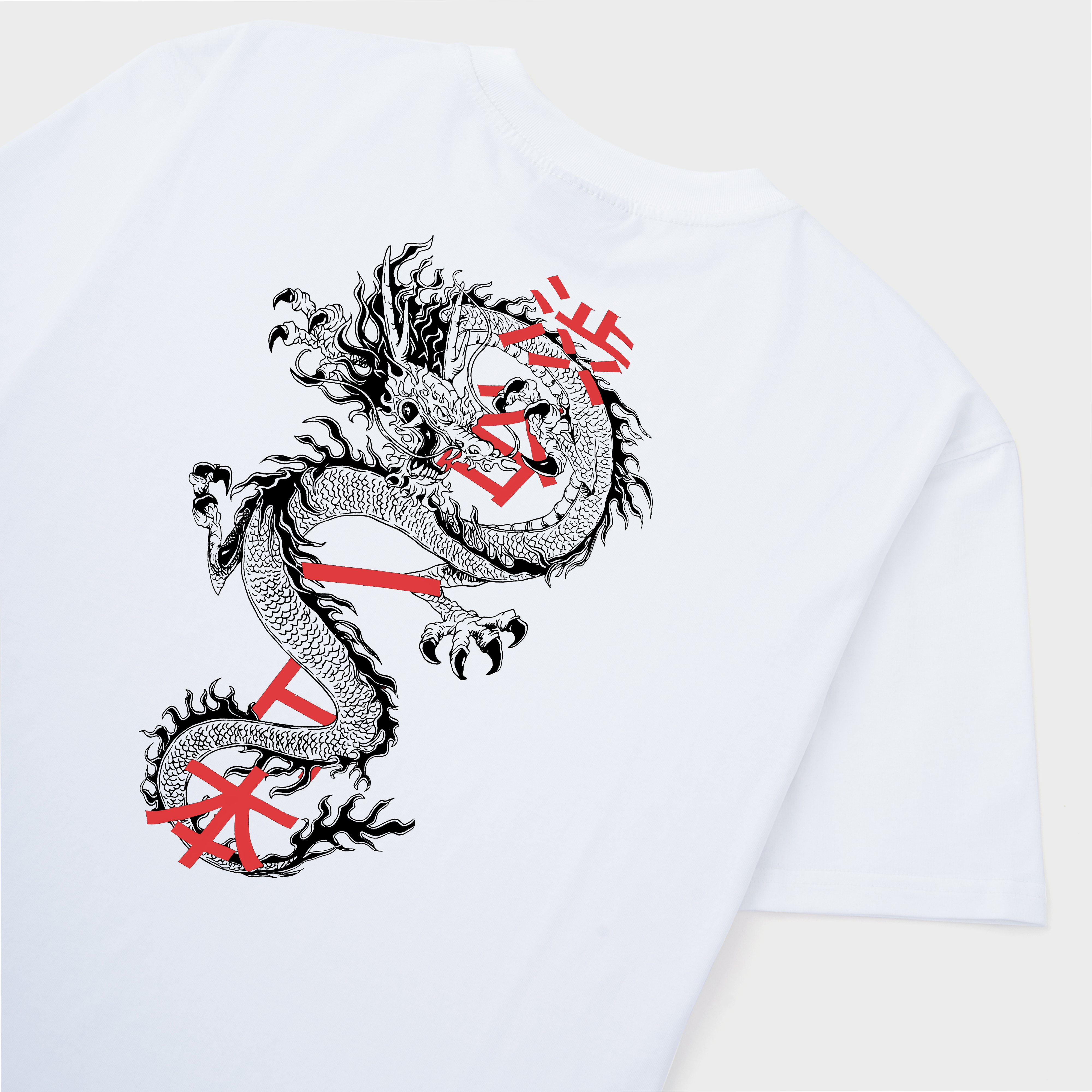 DRAGON JAPAN T-SHIRT / TRẮNG