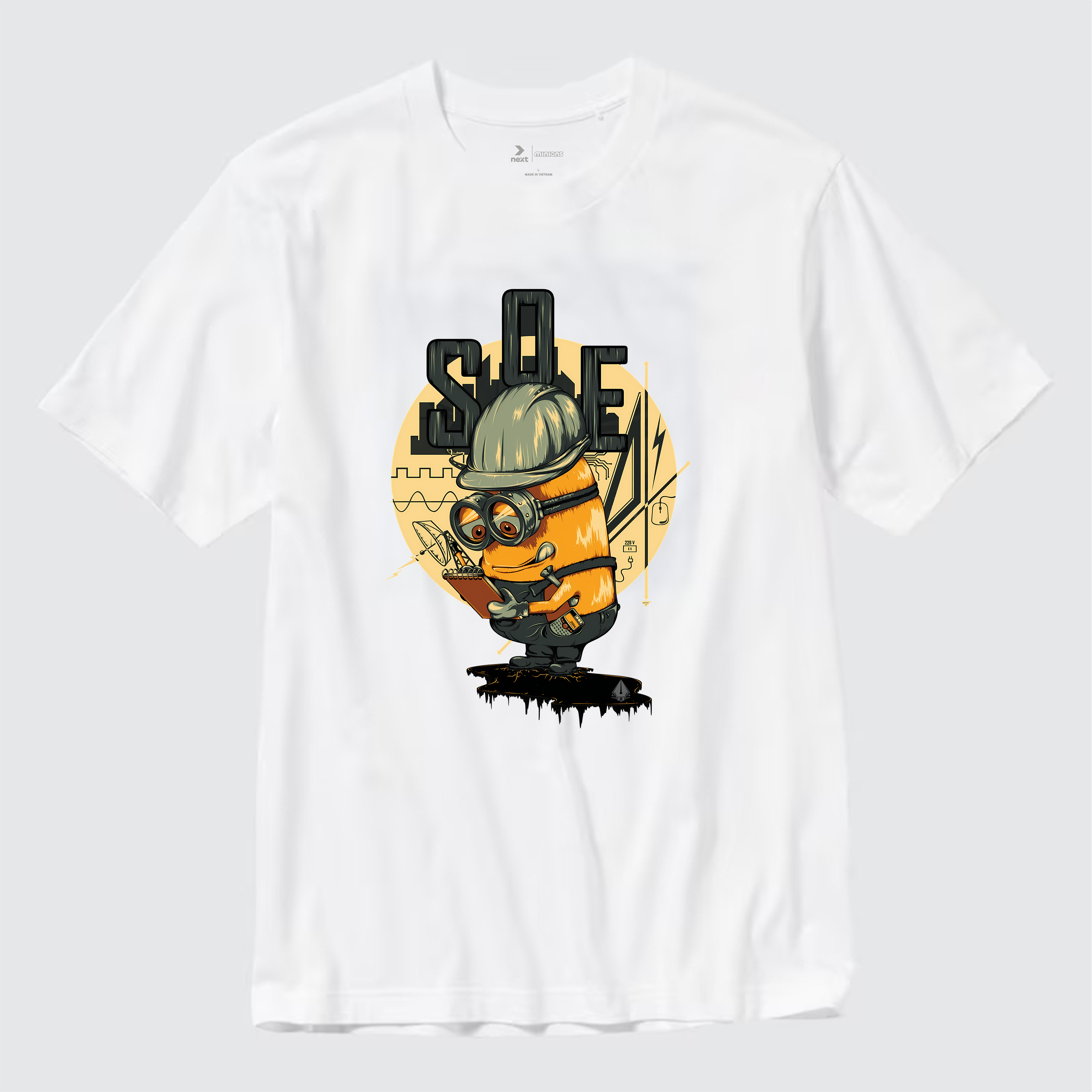 MINIONS T-SHIRT / TRẮNG