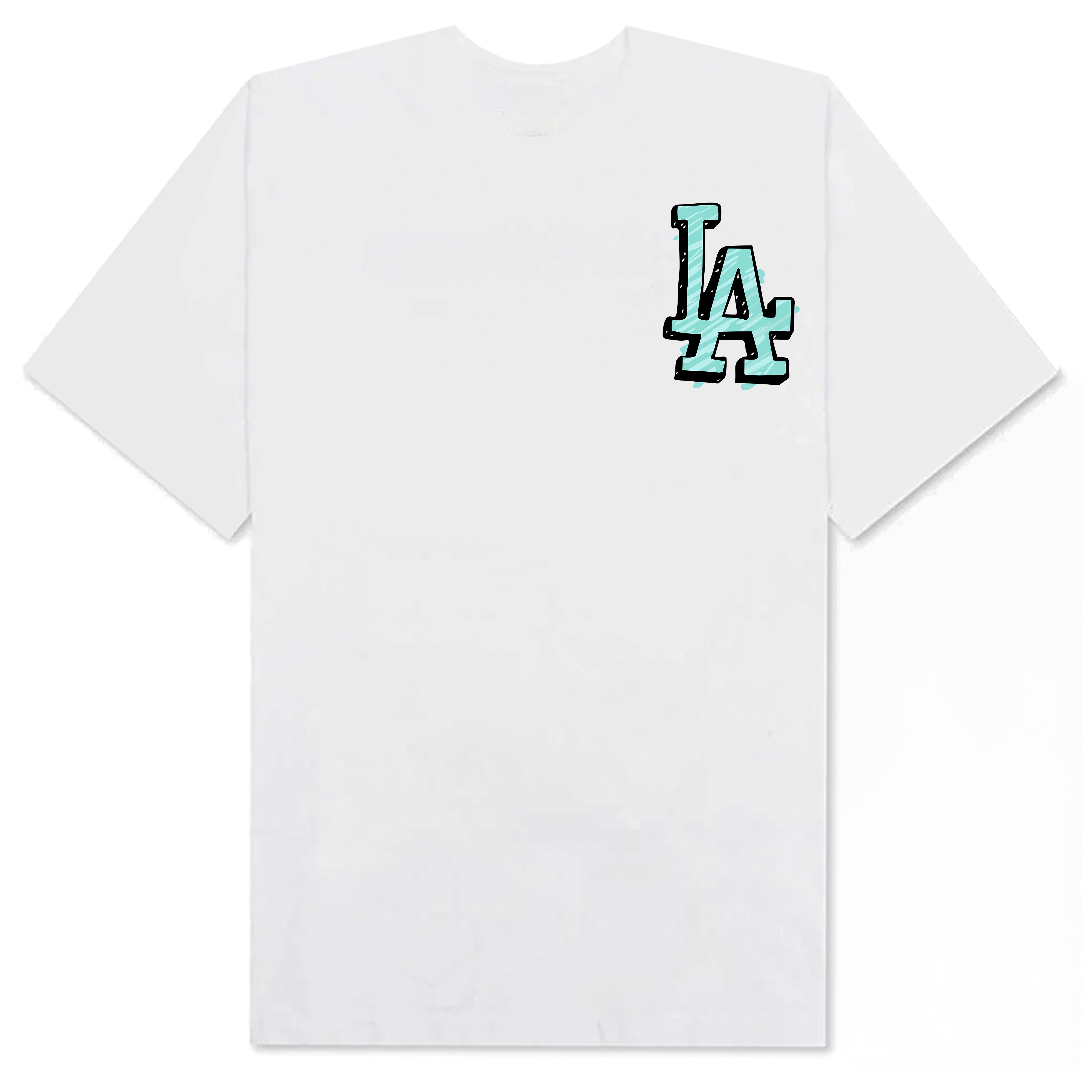 MLB LA Dodgers Logo Overfit T-Shirt