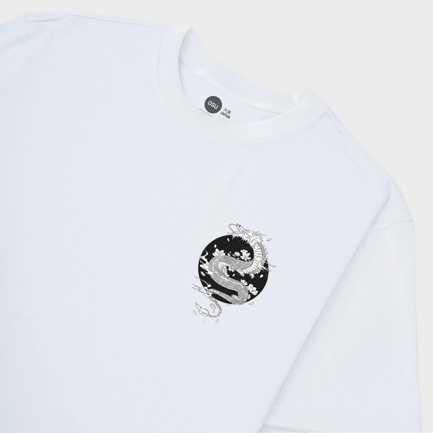 JAPANESE WHITE DRAGON T-SHIRT / TRẮNG