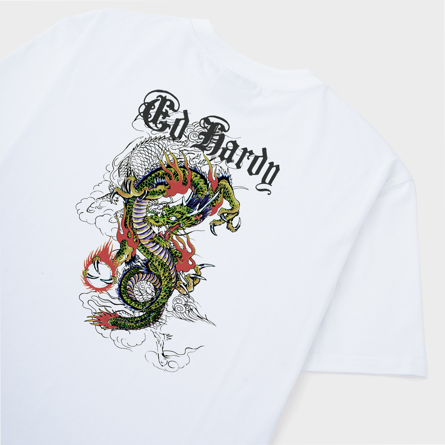 JAPAN DRAGON T-SHIRT / TRẮNG