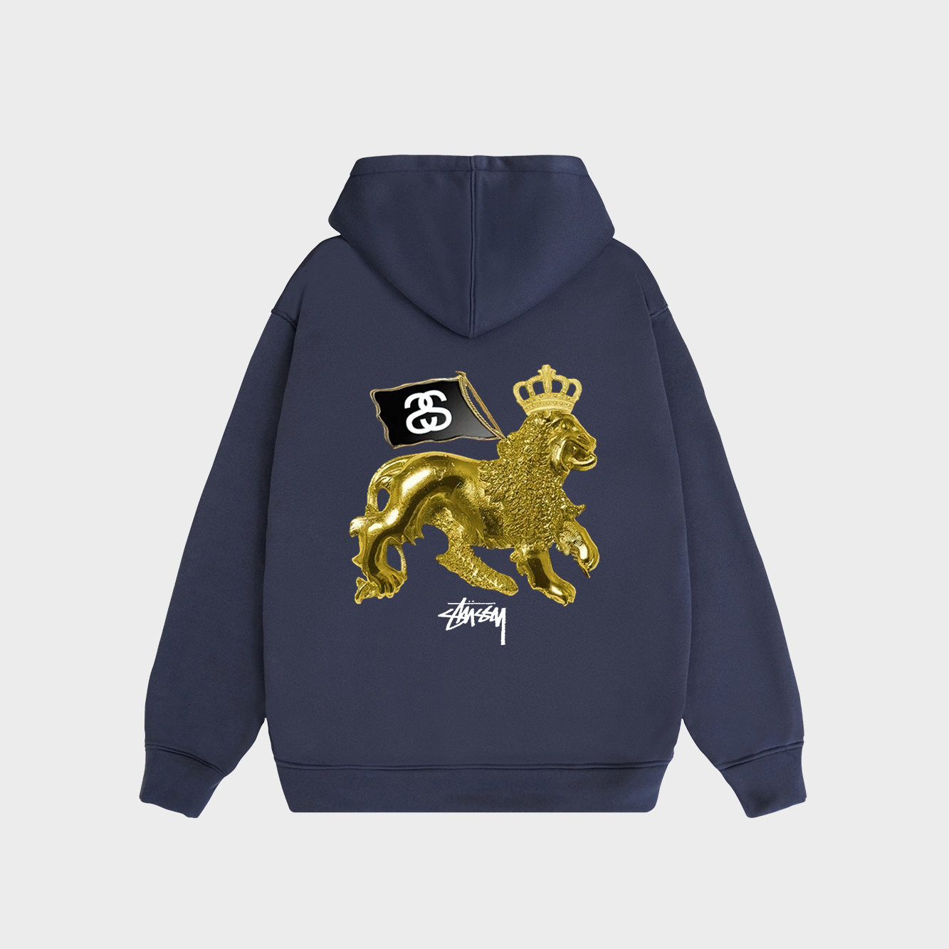 Stüssy Gold Lion Hoodie